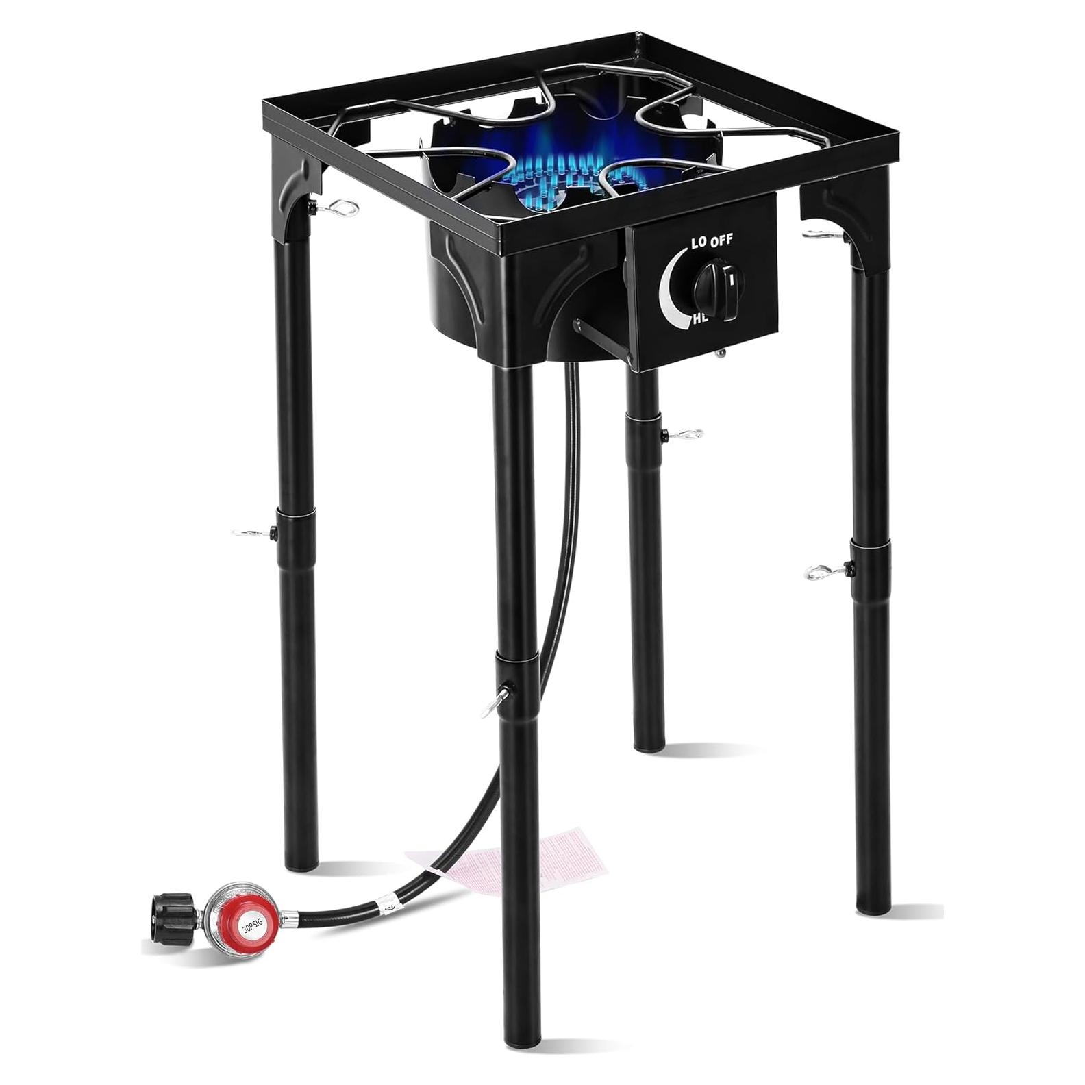 Estufa de Camping Propano STEELUS 130000 BTU Alta Presión