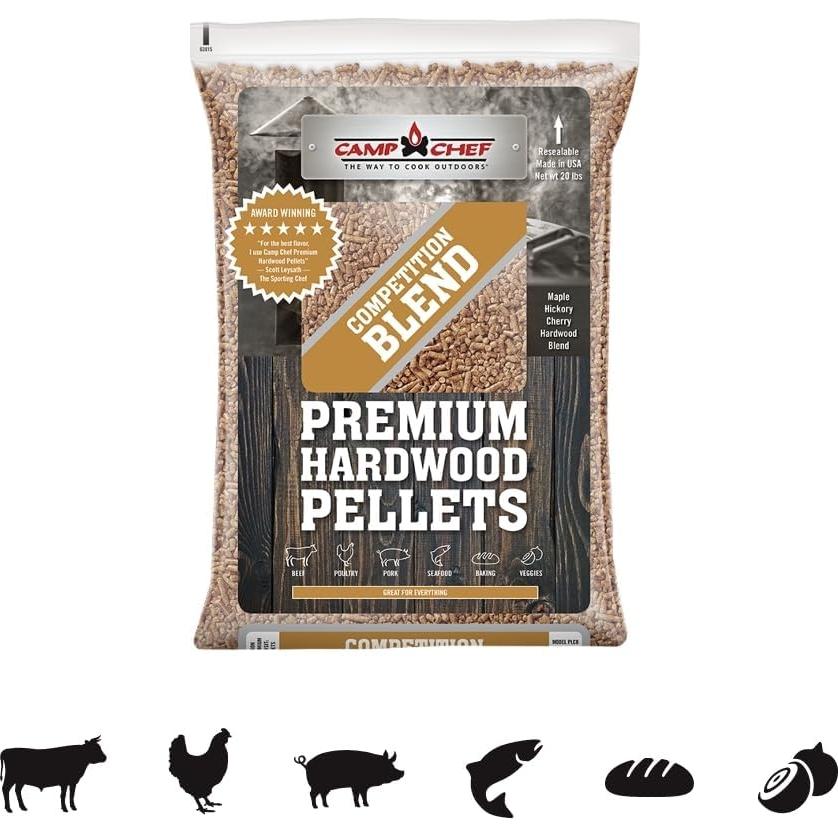 Pellets de Madera Dura Camp Chef 9 kg Mezcla de Competencia