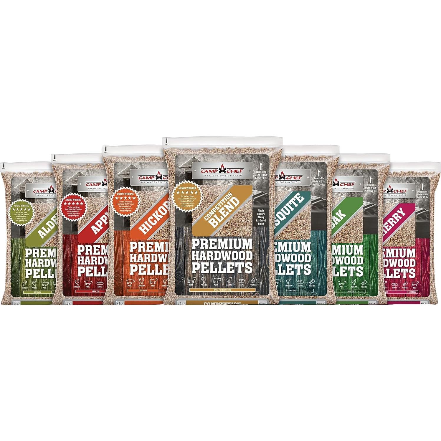 Pellets de Madera Dura Camp Chef 9 kg Mezcla de Competencia