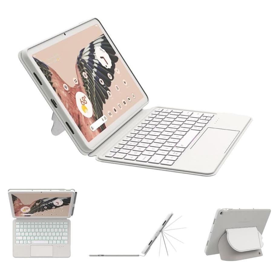 Funda de Teclado EIP Magnetix para Google Pixel Tablet 11"