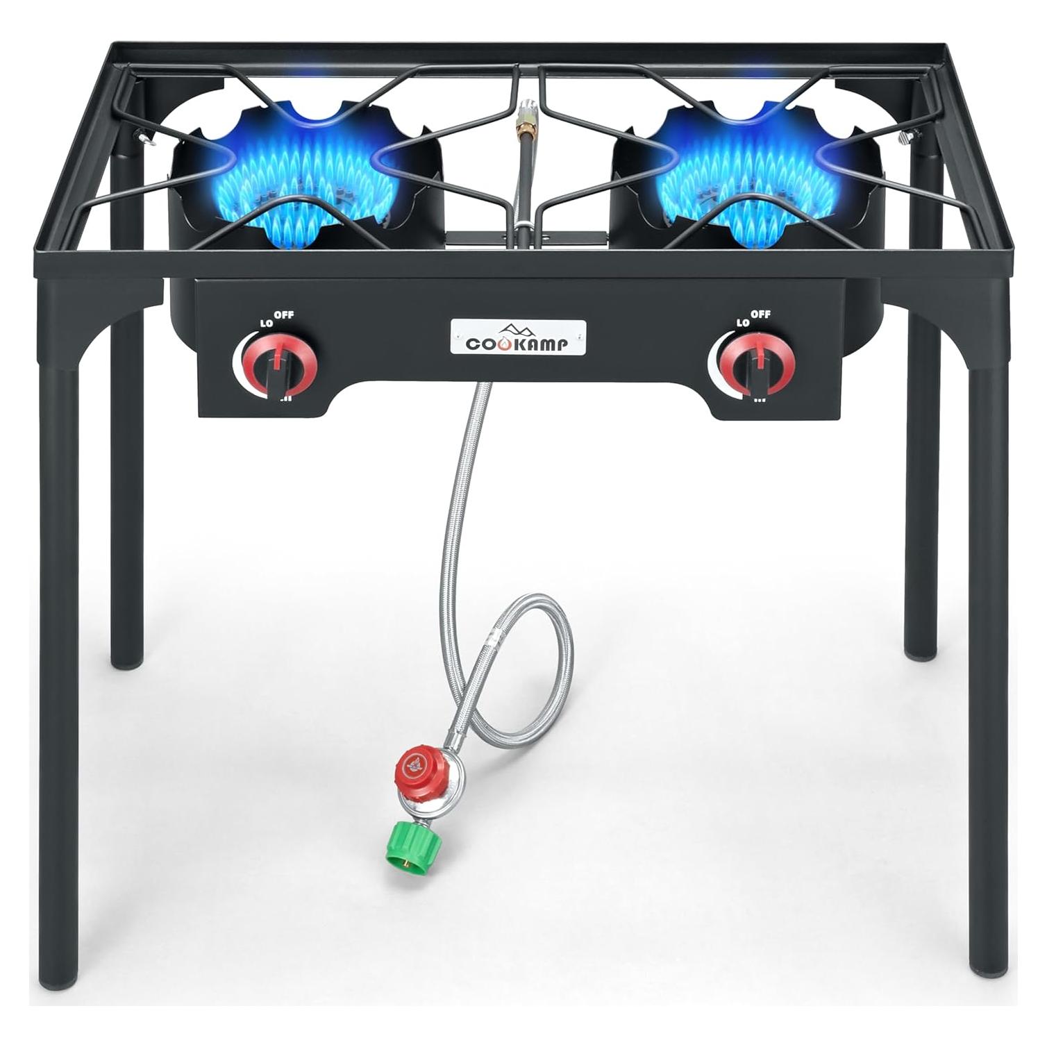 Estufa de Camping COOKAMP SA2500 Doble Quemador 110,000 BTU