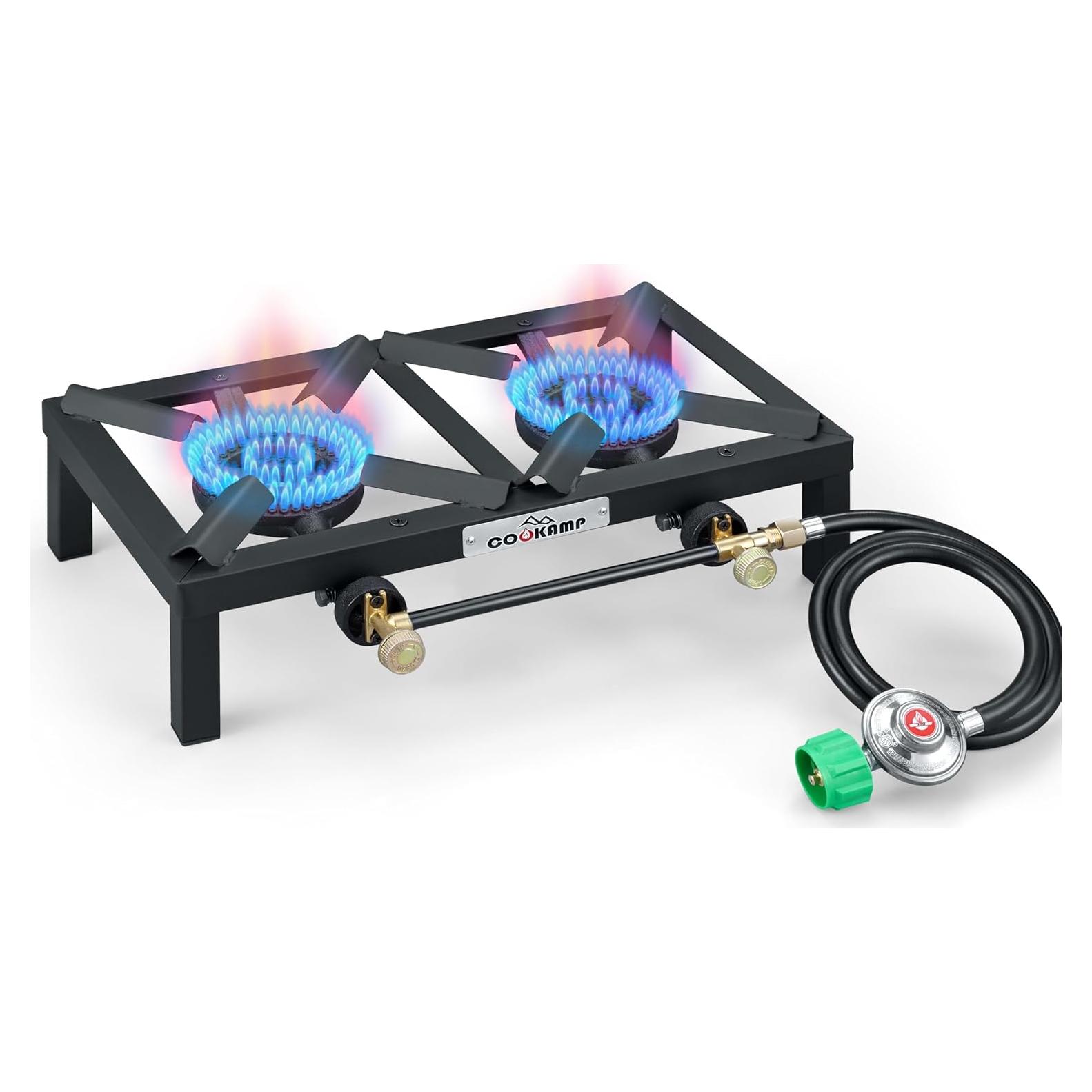 Estufa de Campamento COOKAMP SA2200 Doble Quemador Propano