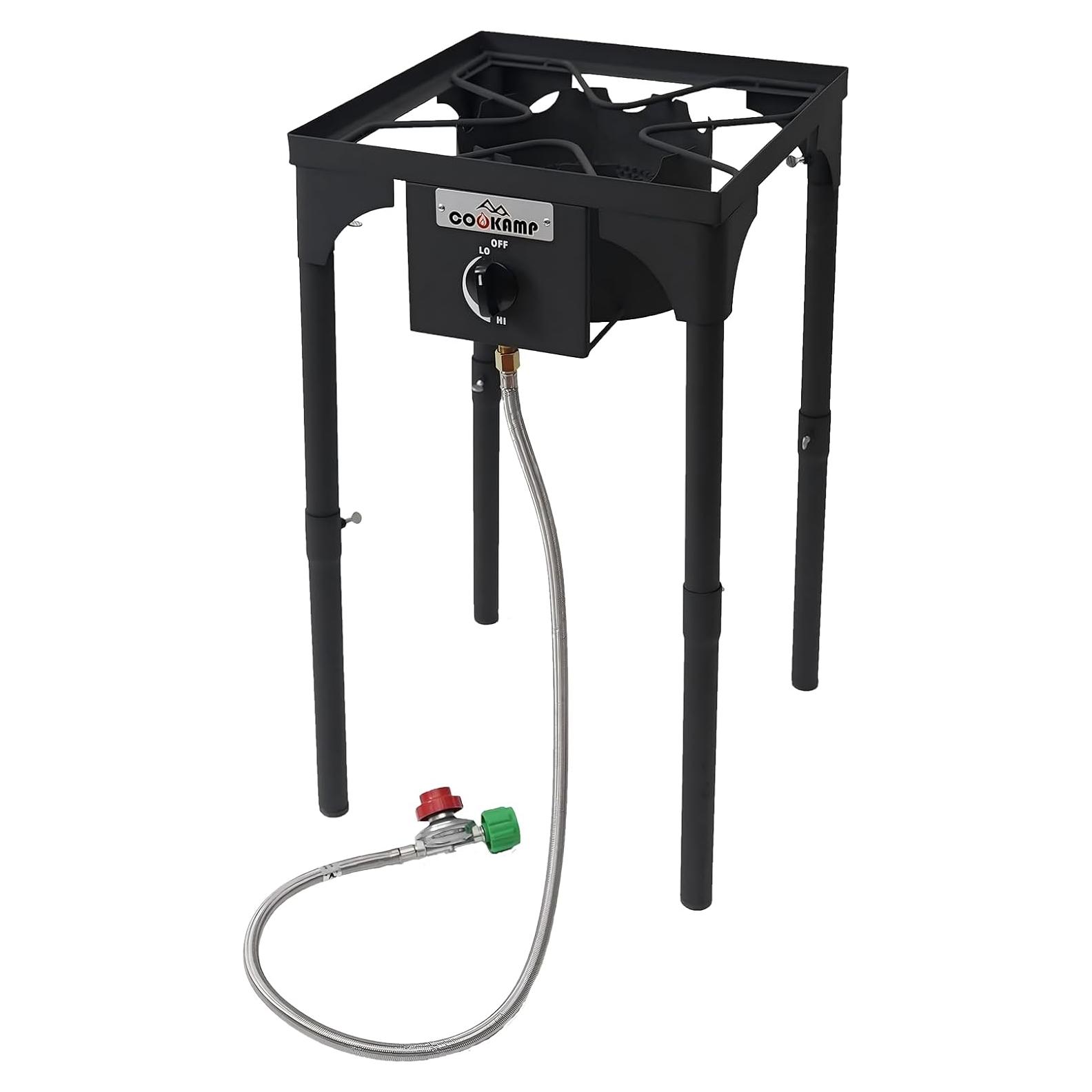 Quemador de Propano COOKAMP SA1500 55,000 BTU con Regulador