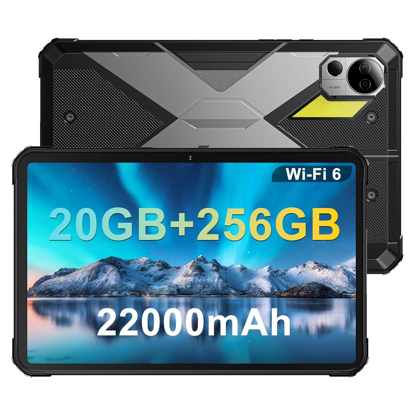 Tableta FOSSiBOT DT2 10.4" Impermeable 20GB RAM 256GB