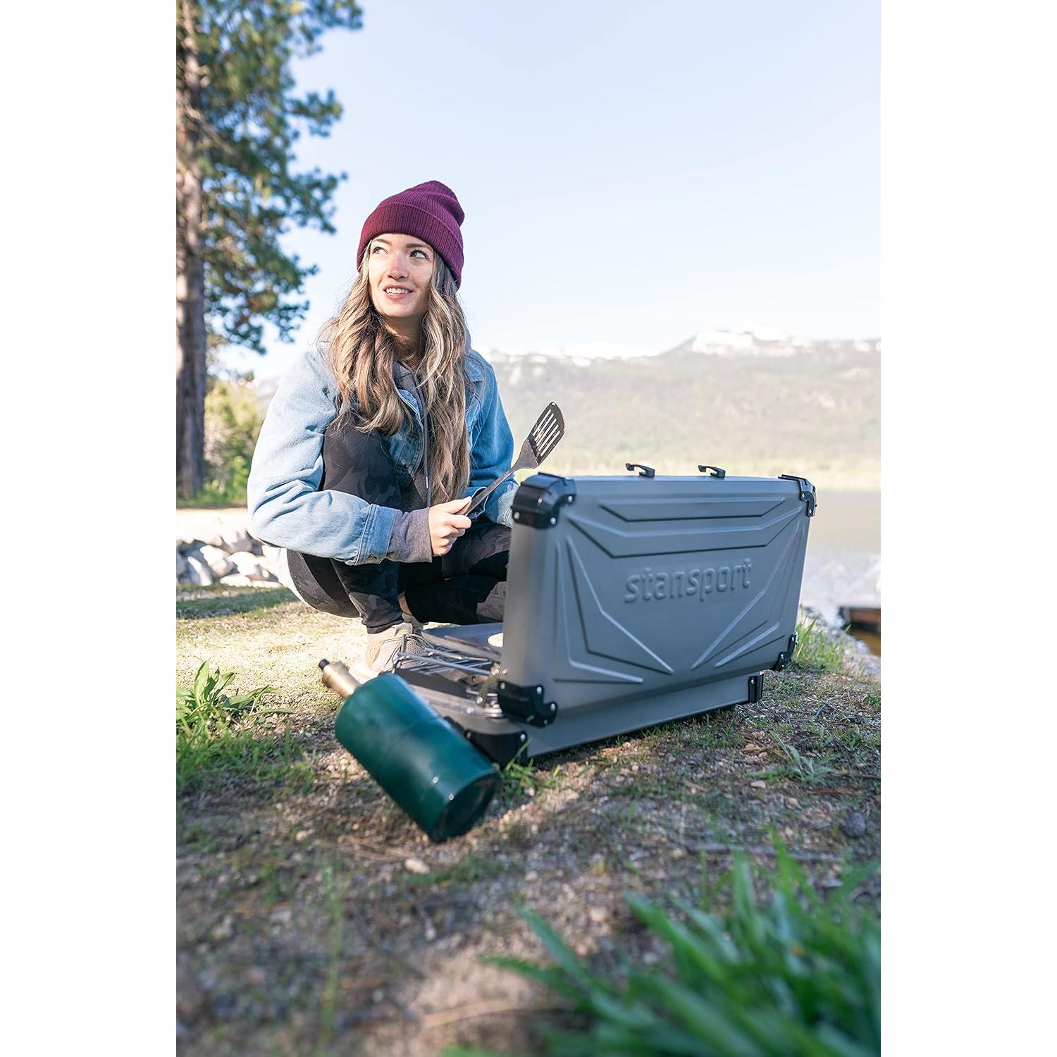 Plancha Antiadherente de Aluminio Stansport 45.72x26.67cm