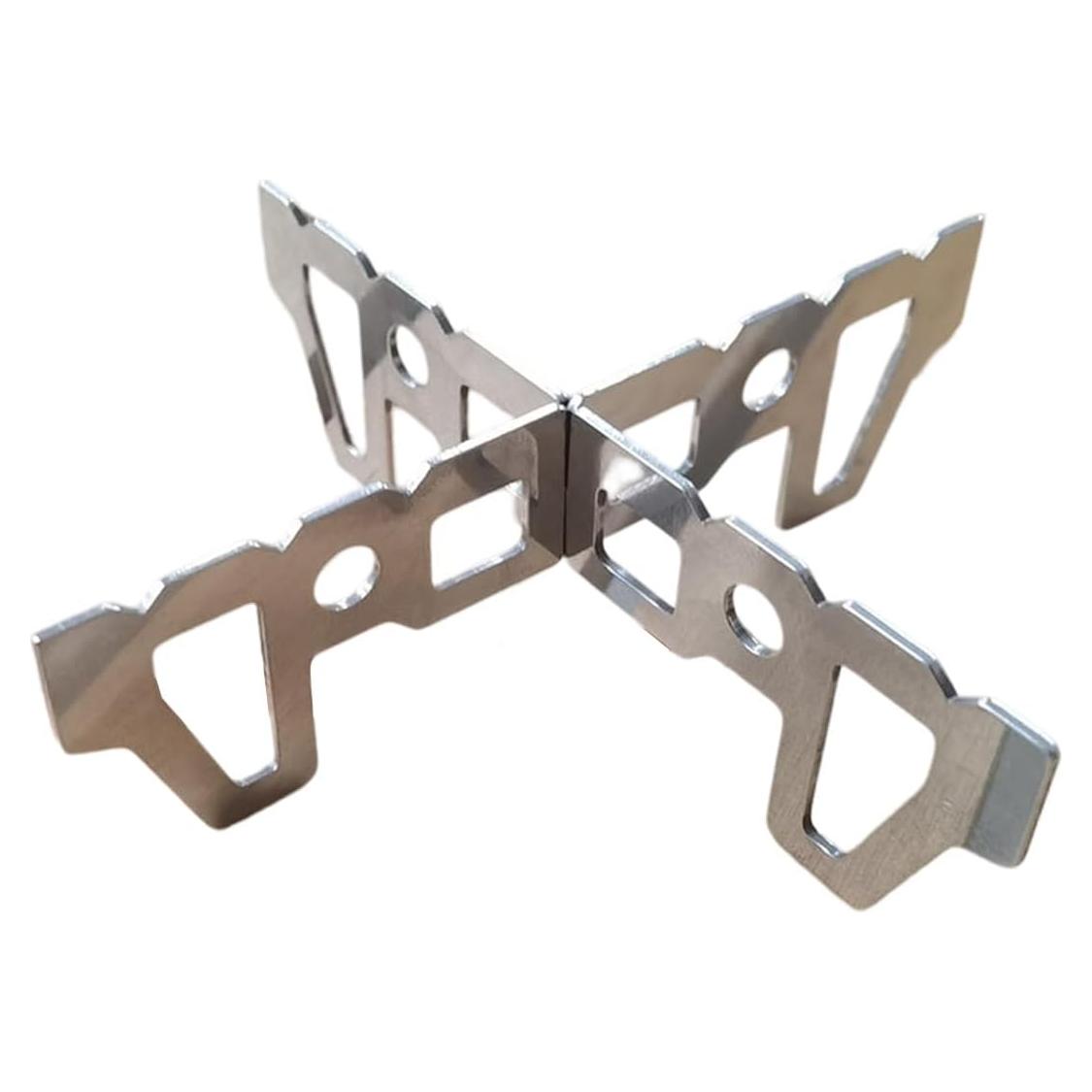 Soporte Cruz para Estufa de Alcohol SX053 - Acero Inoxidable - 9.8 cm