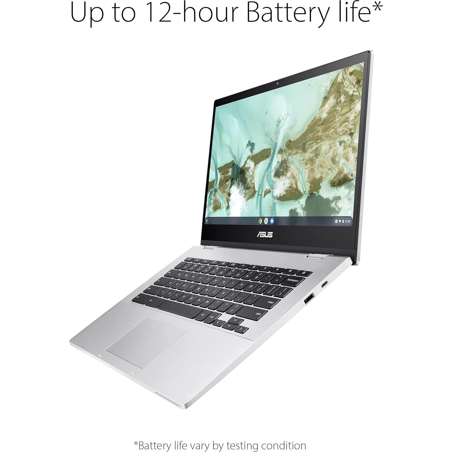 ASUS Chromebook CX1 14" FHD Intel Celeron 64GB 4GB RAM