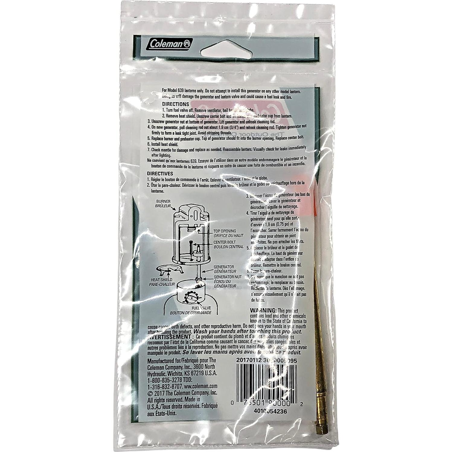 Generador de Combustible para Linterna Queroseno Coleman 3000005095