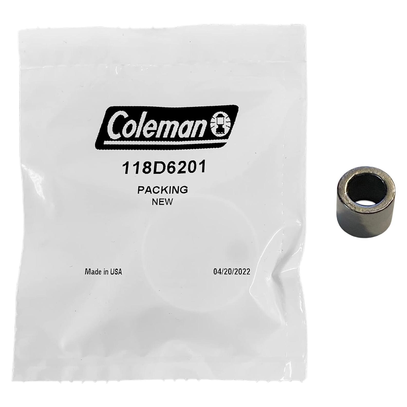 Empaque de Válvula Coleman 118D6201 para Estufas y Linternas