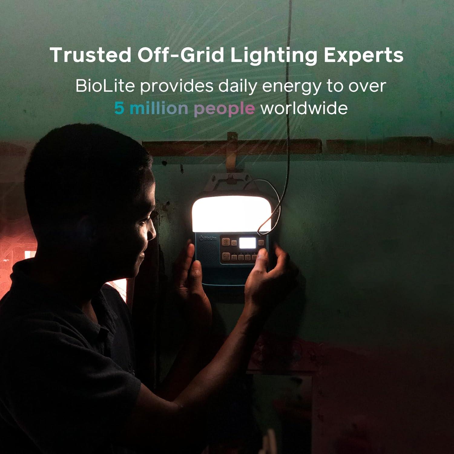 Linterna BioLite AlpenGlow 500 USB Recargable 6400mAh