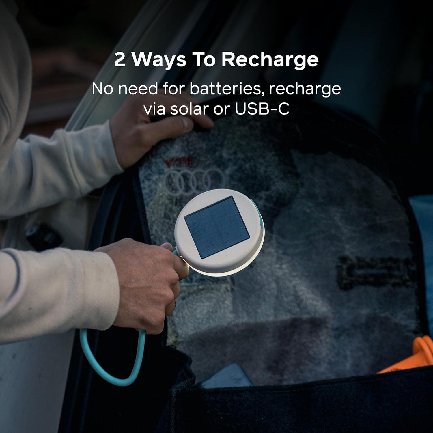 Luz LED recargable BioLite Solar FlexLight 40 lúmenes 35.56 cm