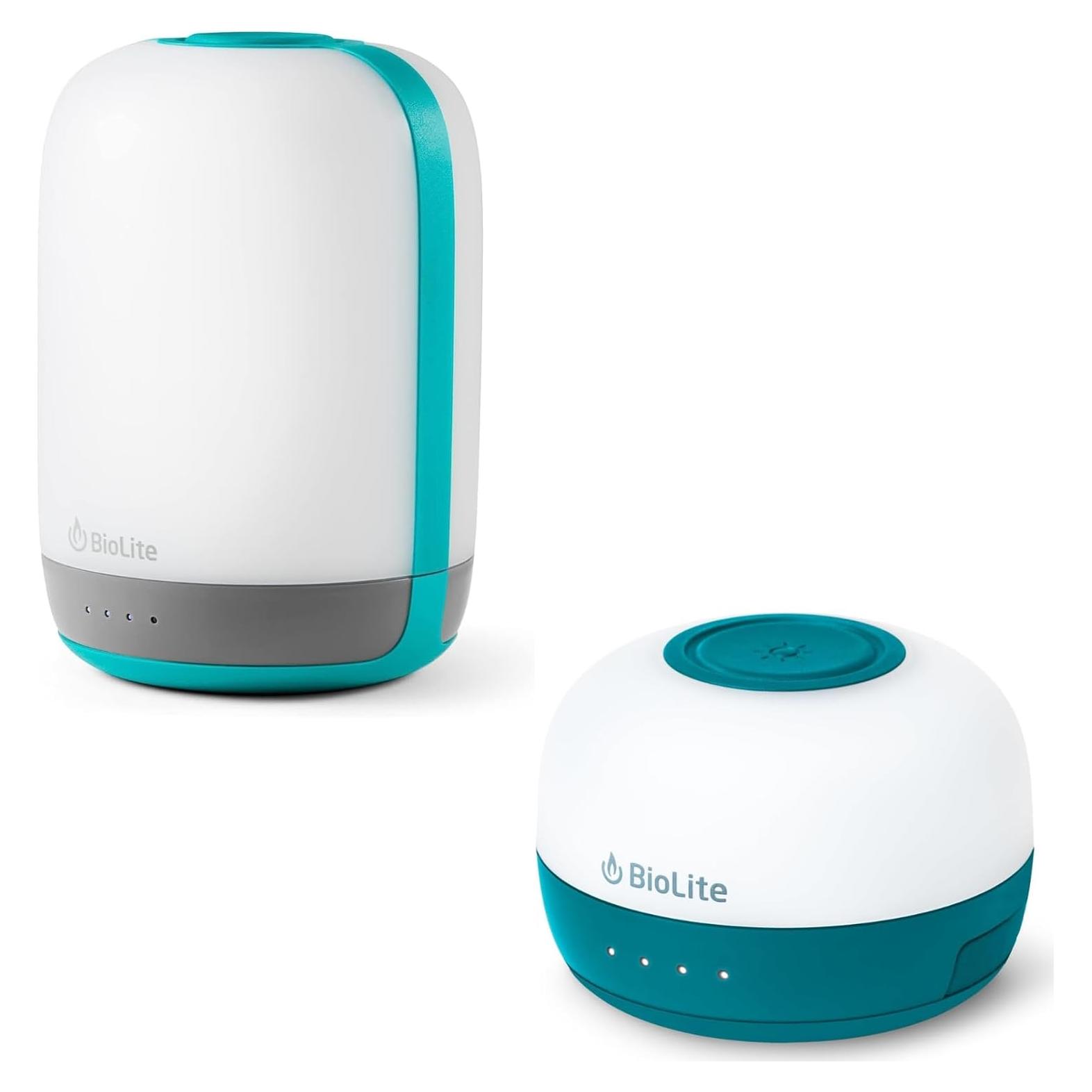 Linterna Recargable BioLite Alpenglow 500 y Mini 150 Lúmenes