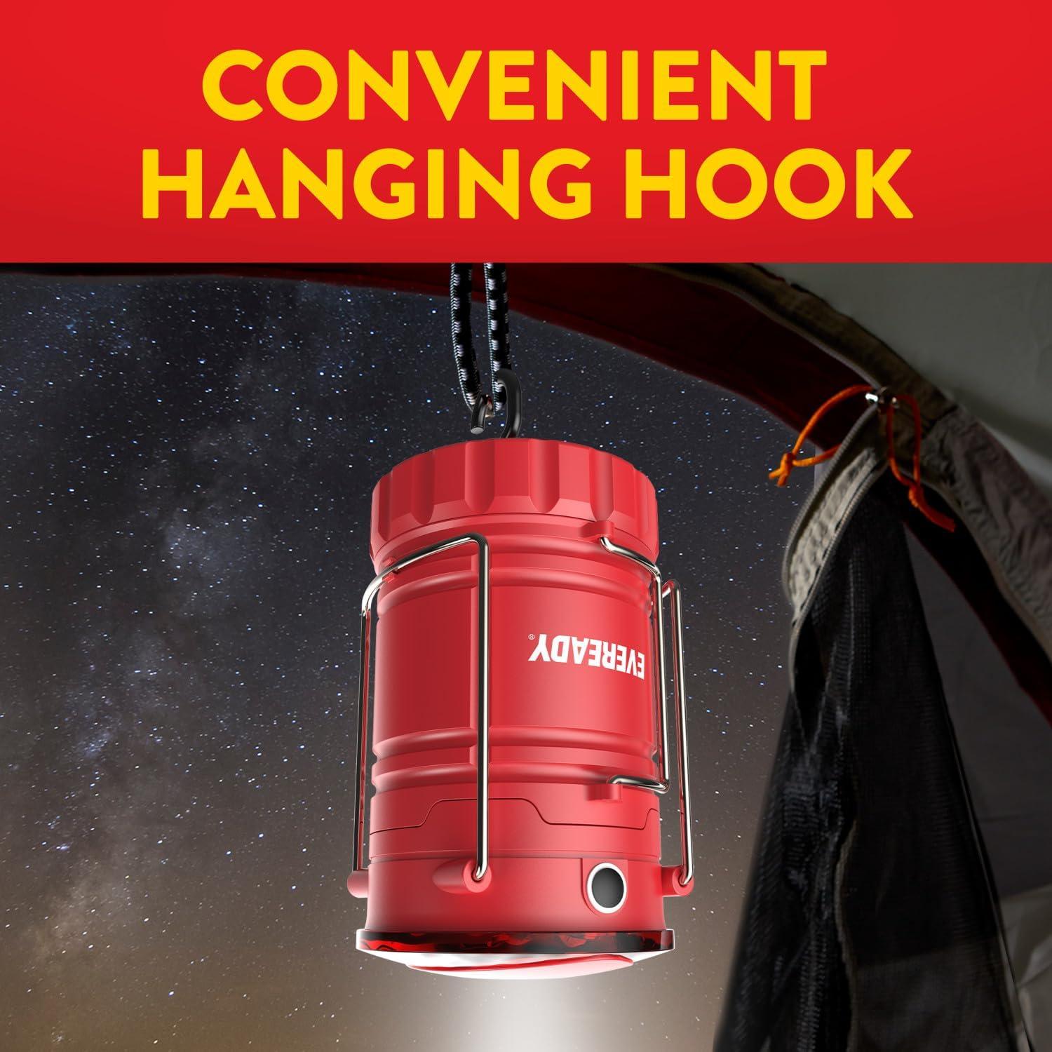 Linterna LED Plegable Eveready ALCL31 - Paquete de 3, 350 Lúmenes