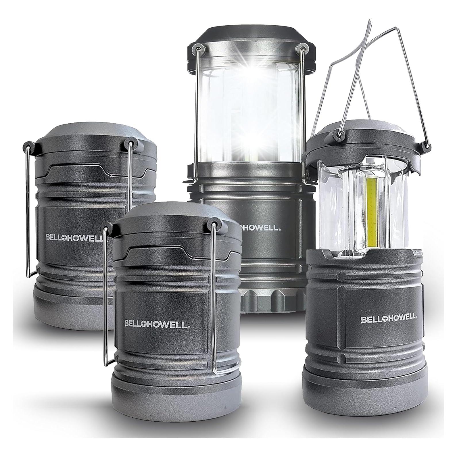 Linterna LED Plegable Bell+Howell 4 Pack 3.7 km Brillante