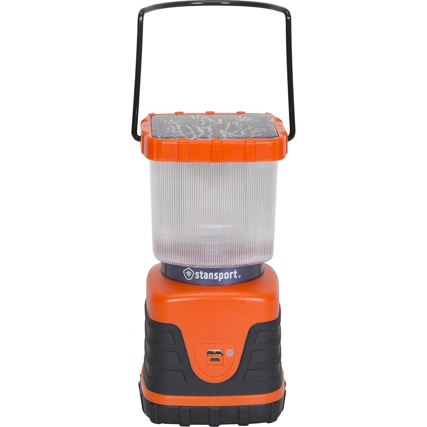 Linterna Solar Stansport 600 Lúmenes Recargable 5W