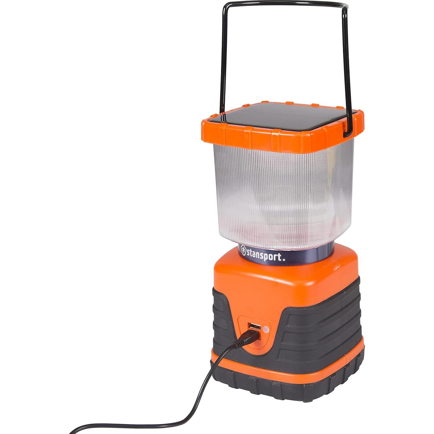 Linterna Solar Stansport 600 Lúmenes Recargable 5W