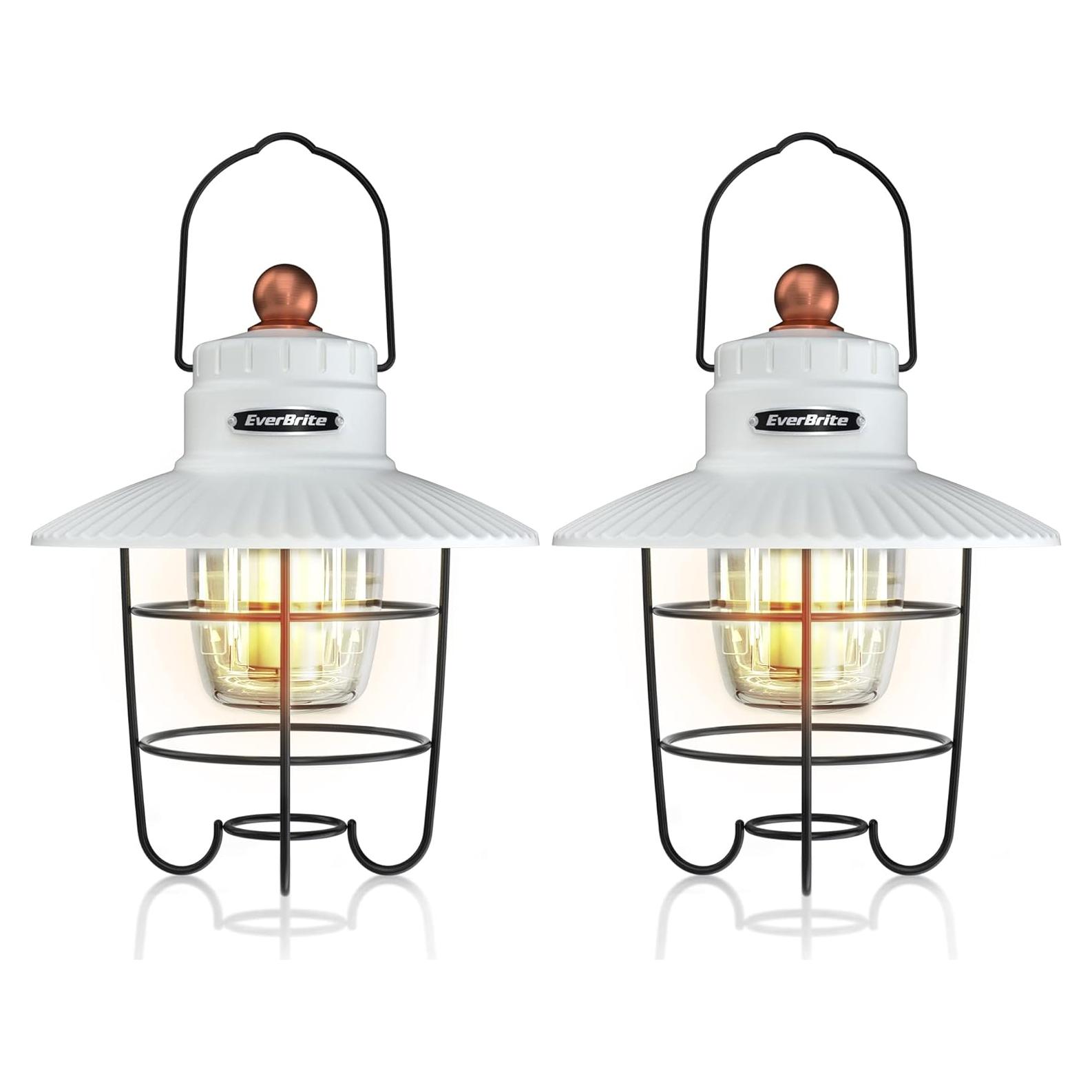 Linterna LED Recargable EverBrite Vintage 550 Lúmenes - Paquete de 2