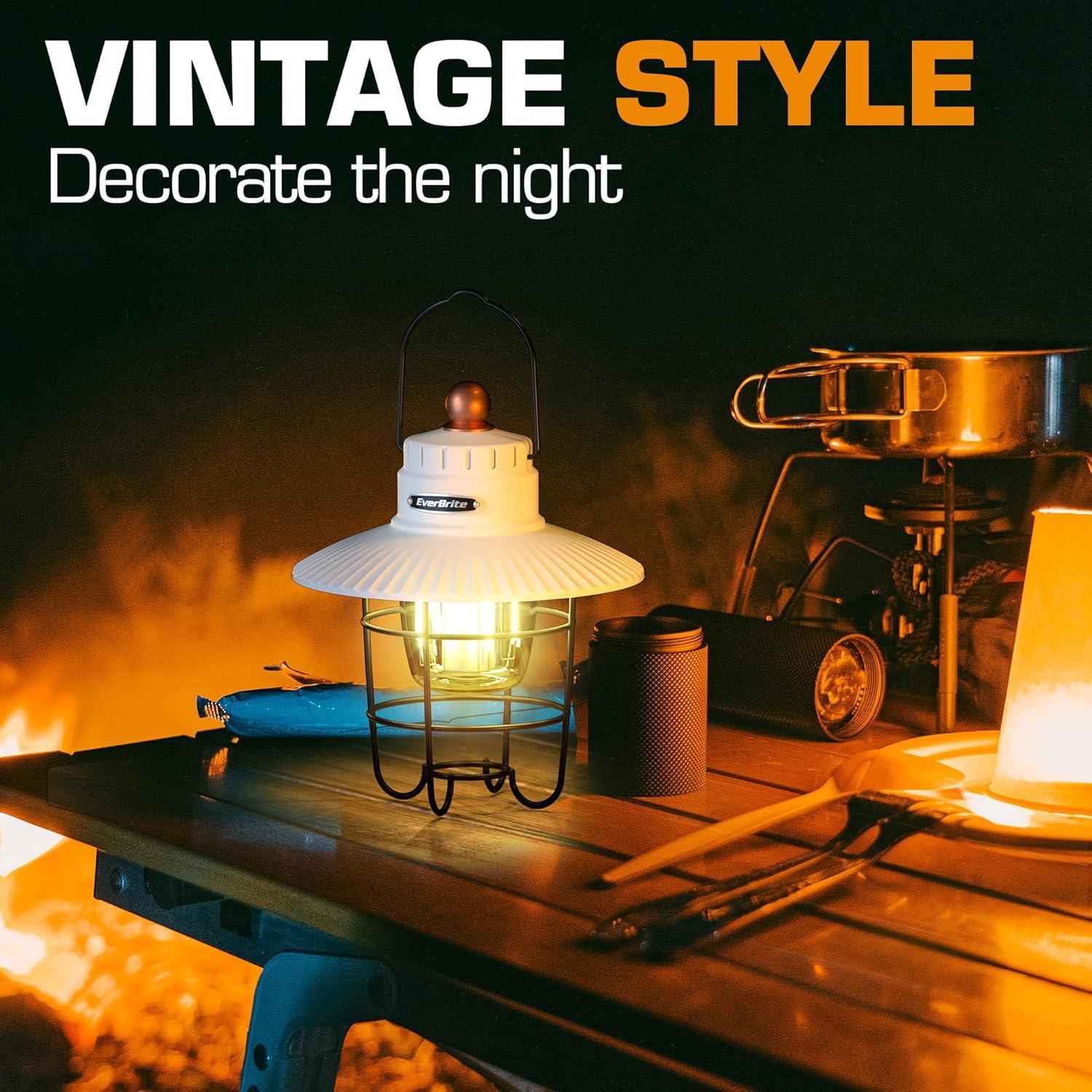 Linterna LED Recargable EverBrite Vintage 550 Lúmenes - Paquete de 2