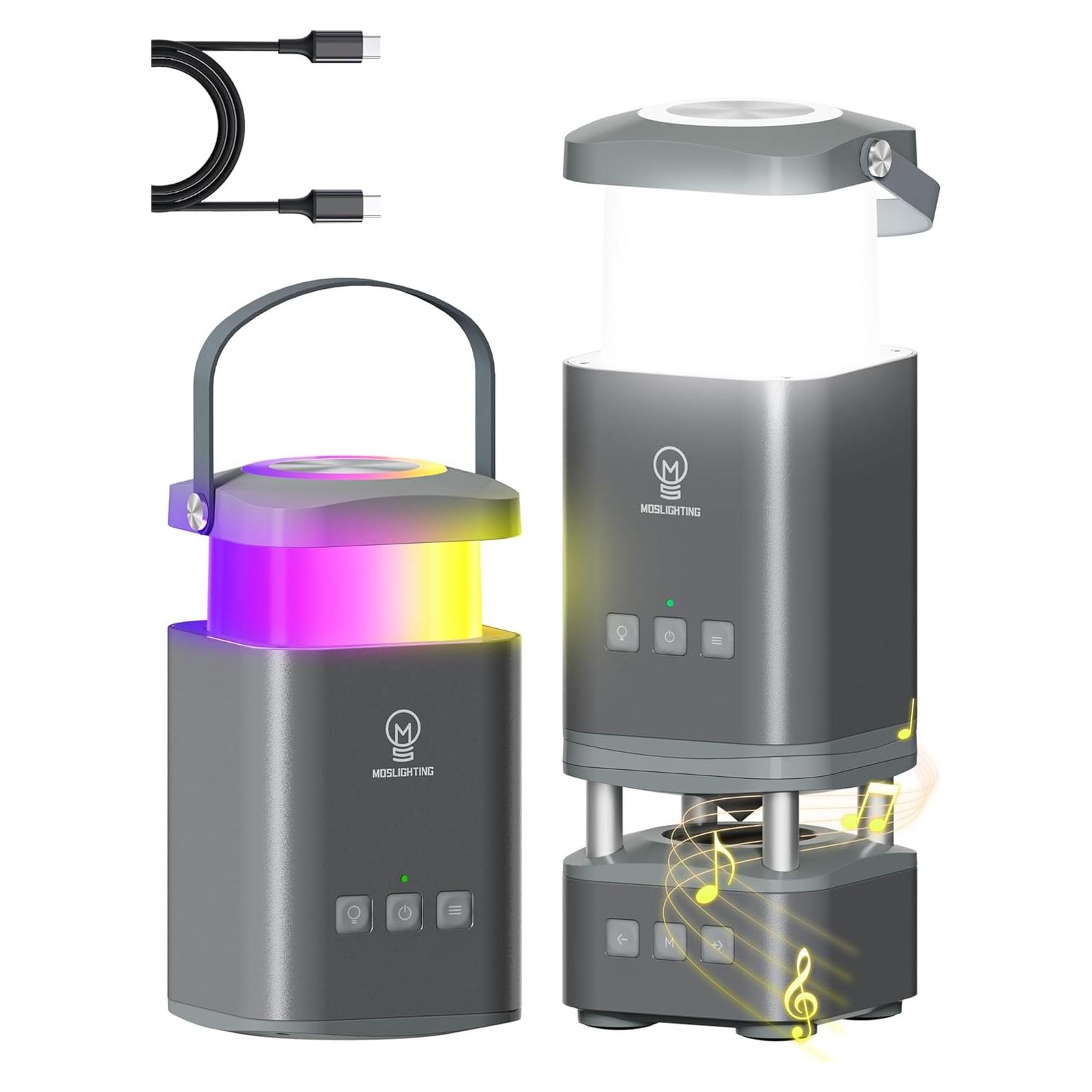 Linterna Camping LED Recargable Moslighting 10000mAh IP44