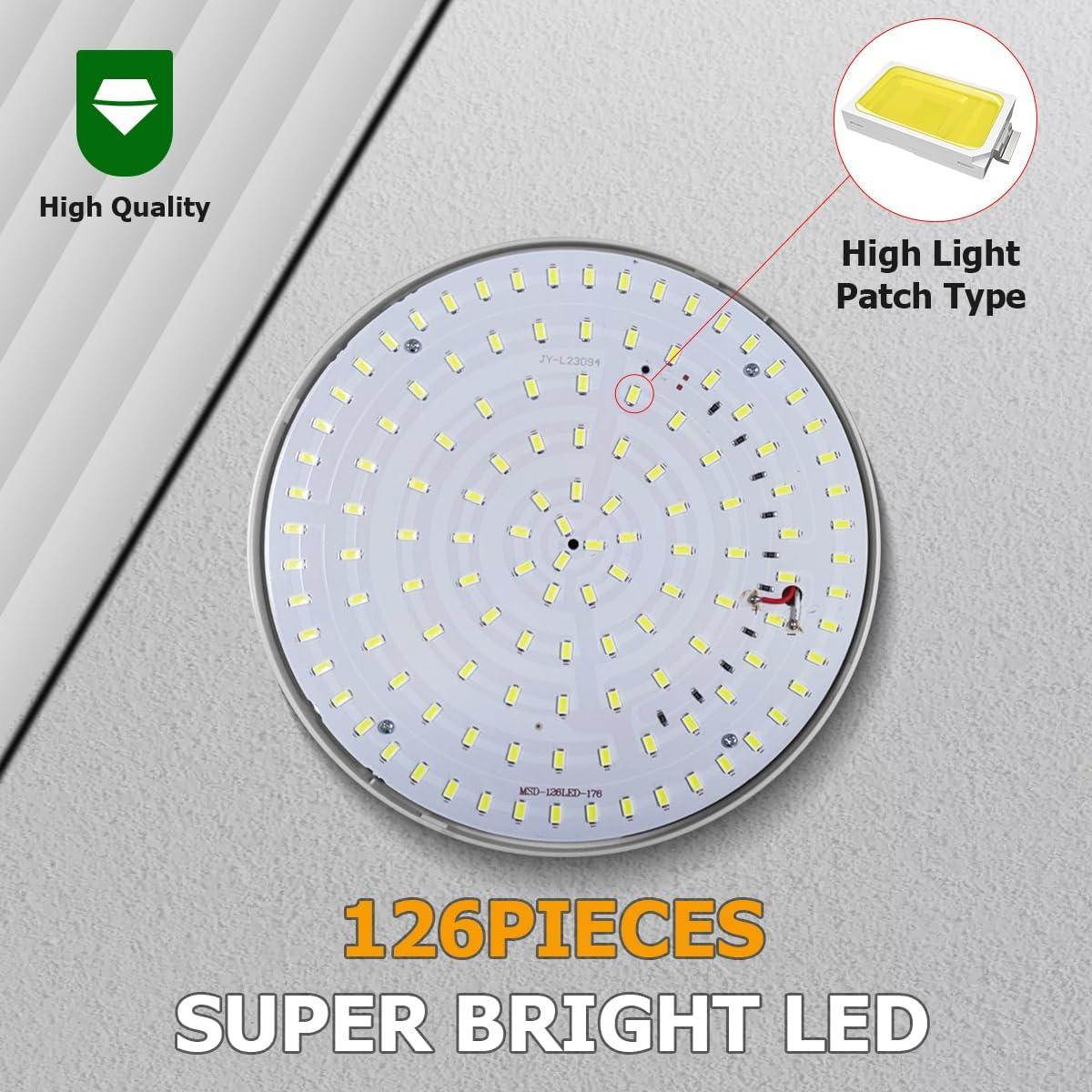 Luz Solar de Camping LeKaufen 4500LM Recargable USB IPX4