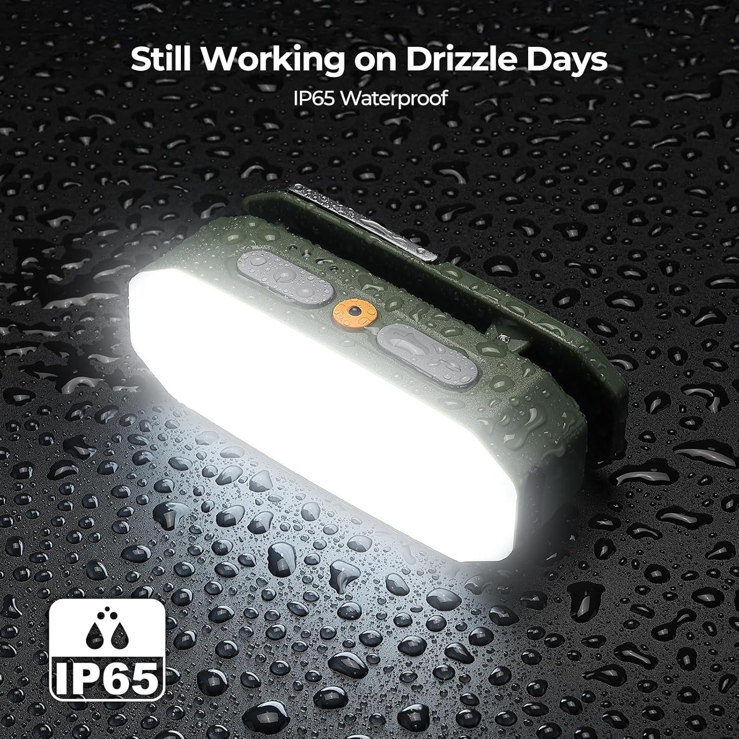 Linterna de Camping BougeRV CL02 Recargable 3200mAh IP65