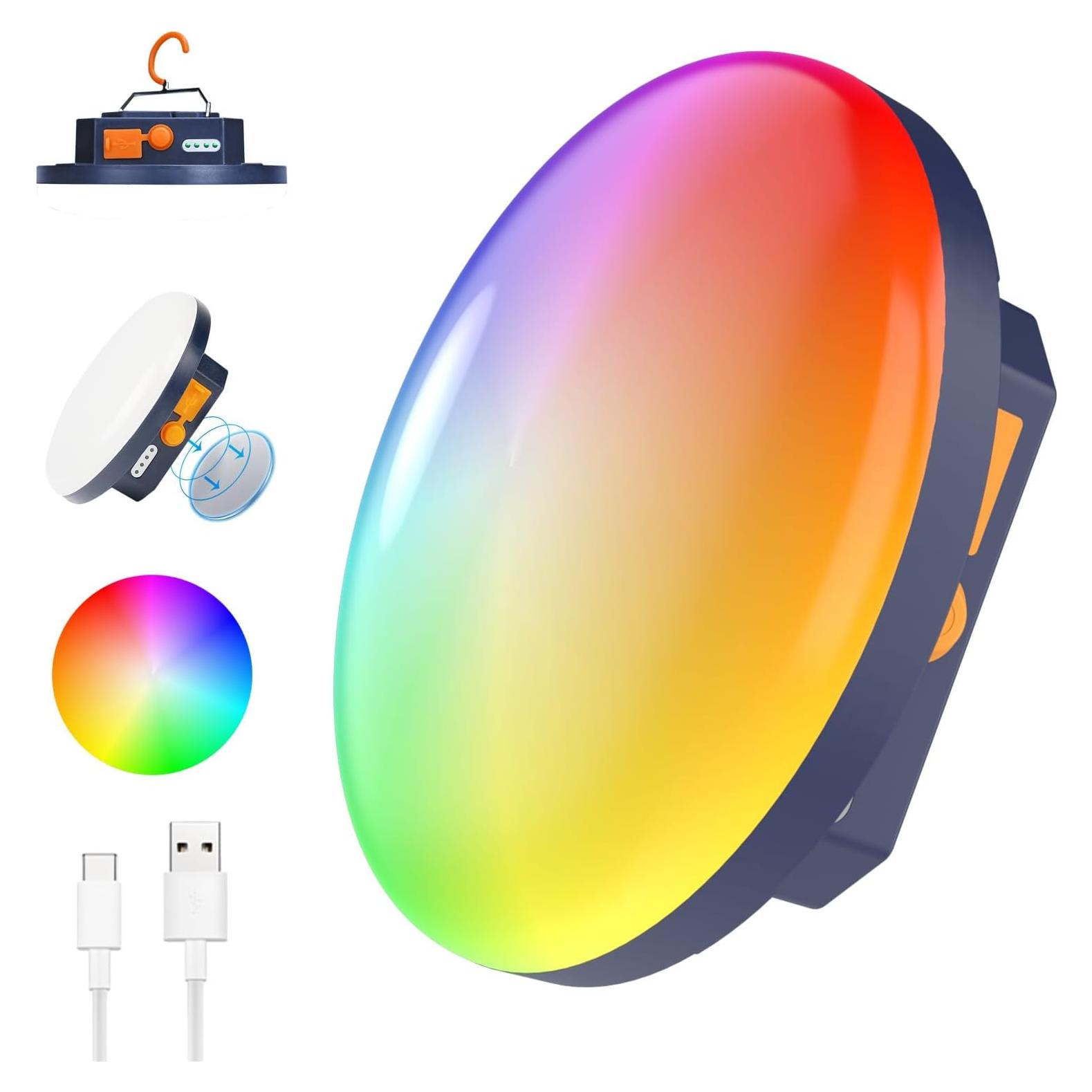 Linterna LED Recargable 10000mAh 3000LM Iodoo para Camping