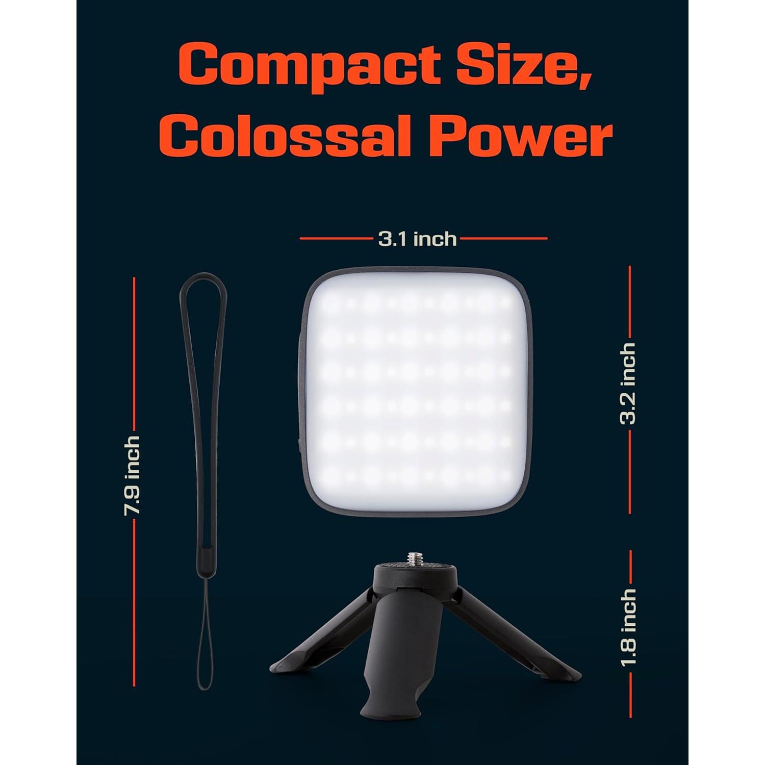 Lámpara de Camping PREPARED4X P4XCLN5001 LED Recargable 500 Lúmenes