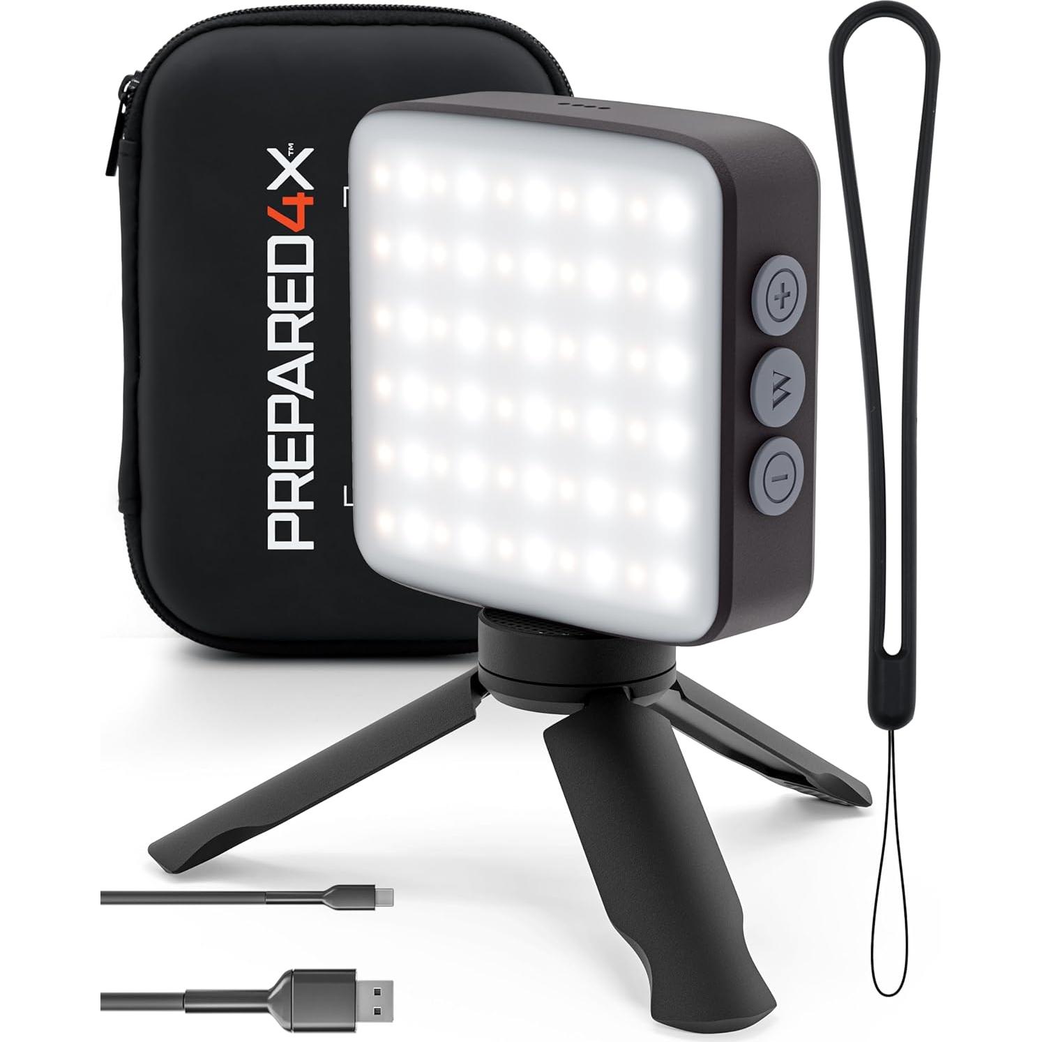 Lámpara de Camping PREPARED4X P4XCLN5001 LED Recargable 500 Lúmenes