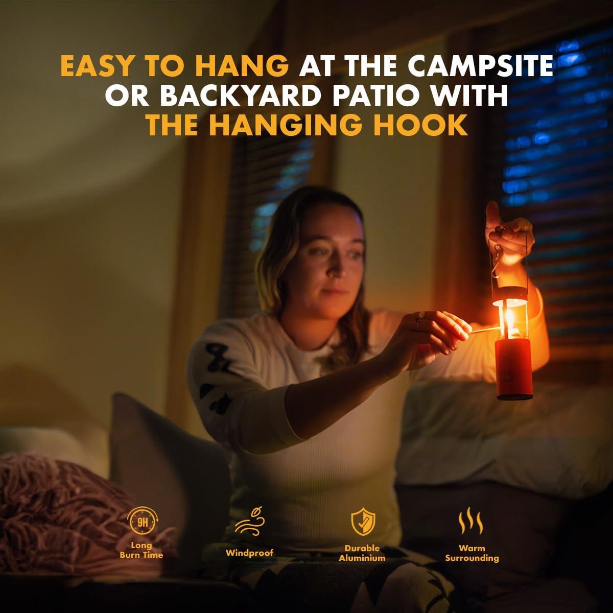 Linterna de Vela UCO Original Colapsable 9 Horas - Aluminio