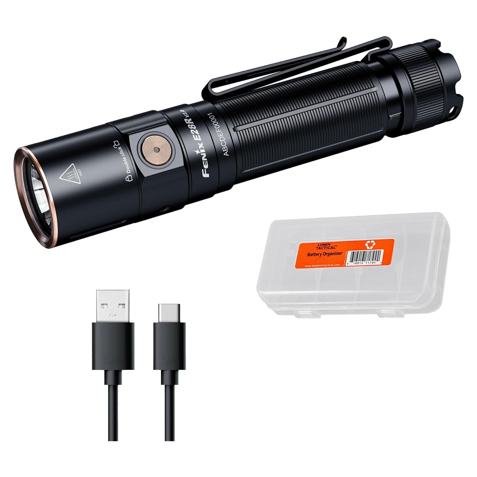 Linterna EDC Fenix E28R V2.0 1700 Lúmenes Recargable USB-C