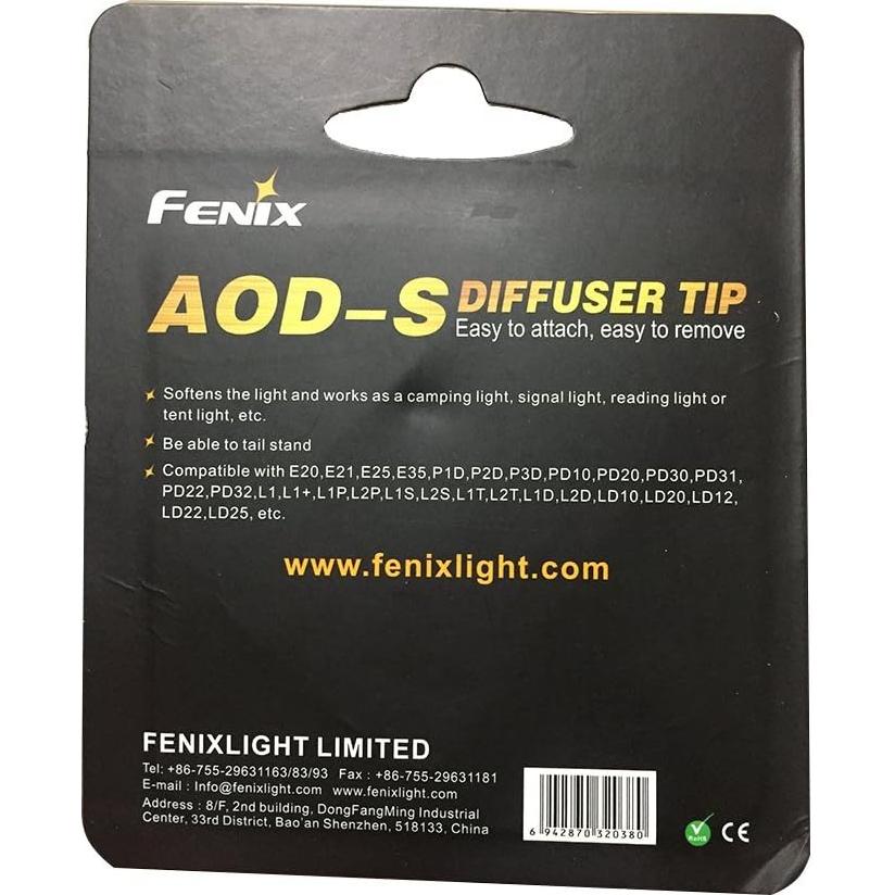 Difusor Fenix AOD-S para Linternas E20 E21 E25 E35