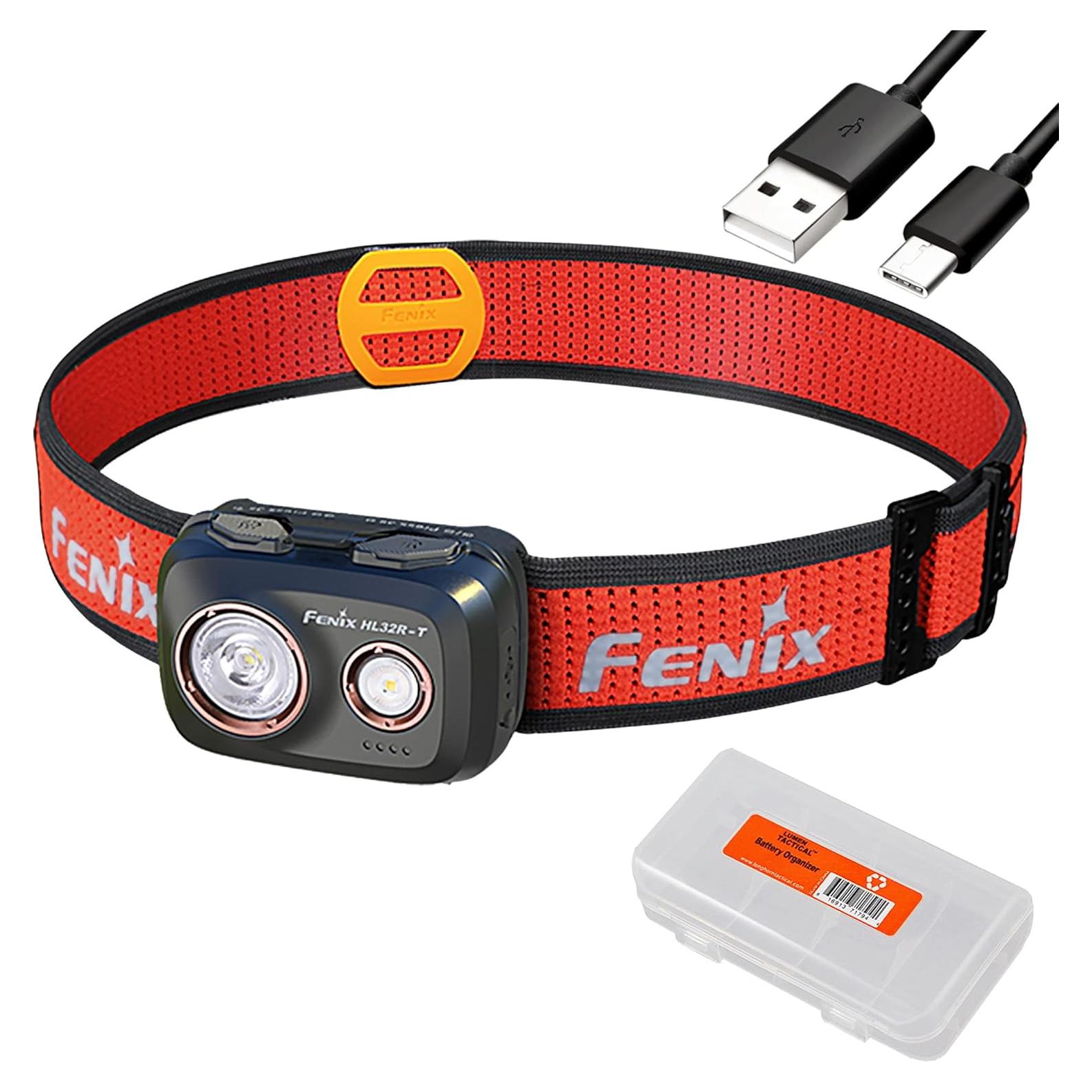 Linterna Frontal Fenix HL32R-T 800 Lúmenes Recargable USB-C