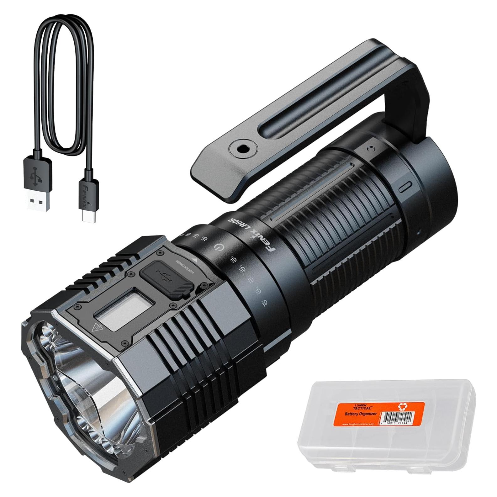 Linterna Fenix LR60R 21000 Lúmenes USB-C Recargable 20.7cm