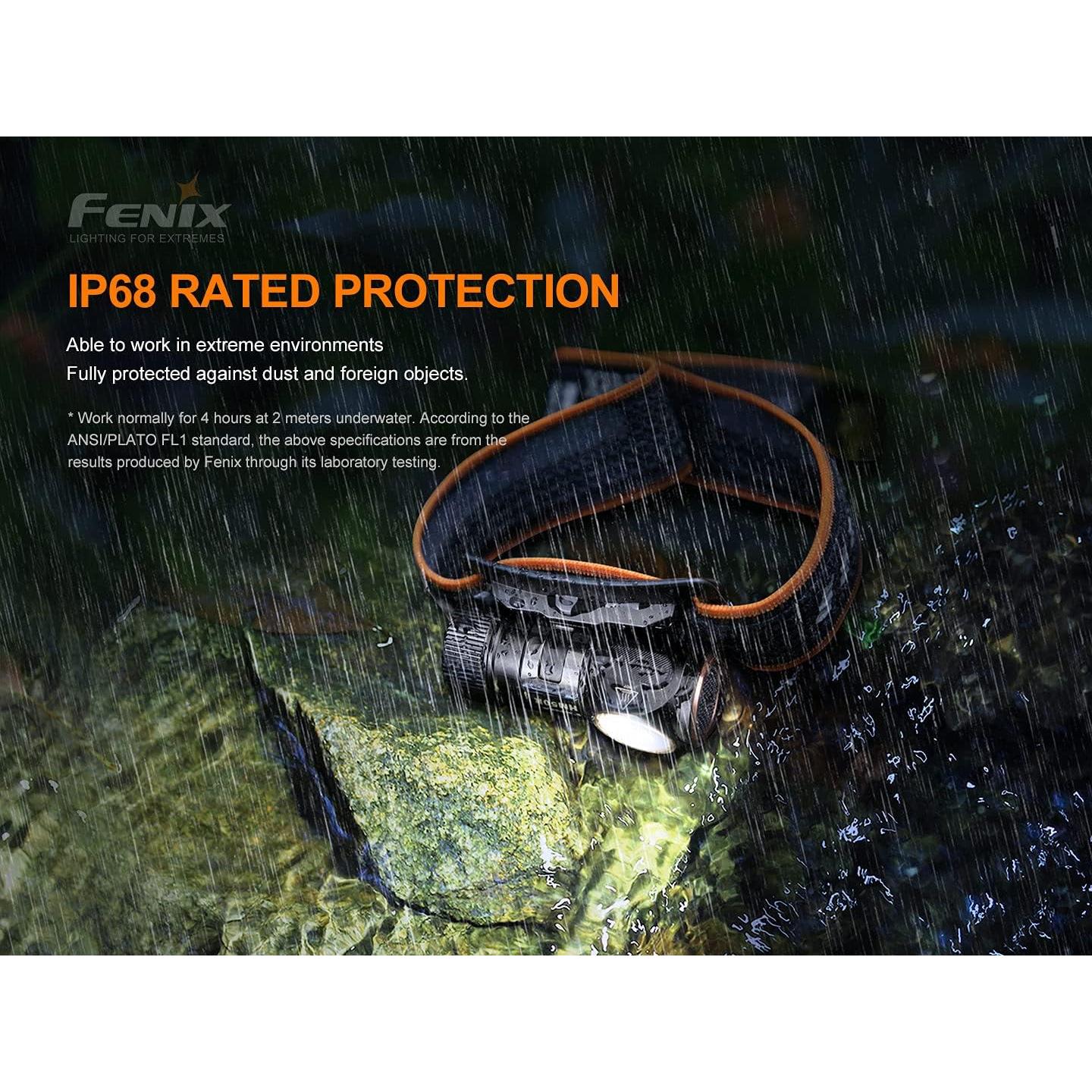 Linterna Frontal Fenix HM50R v2.0 700 Lúmenes Recargable USB-C