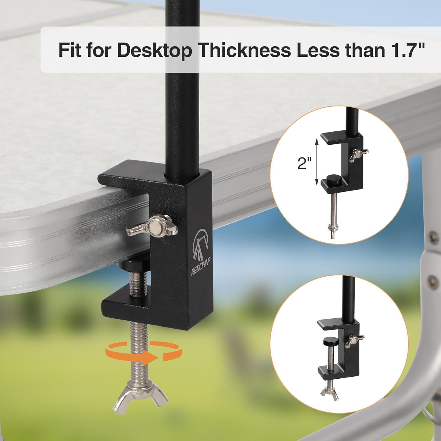 Soporte de Linterna de Camping REDCAMP 182.88 cm Ajustable