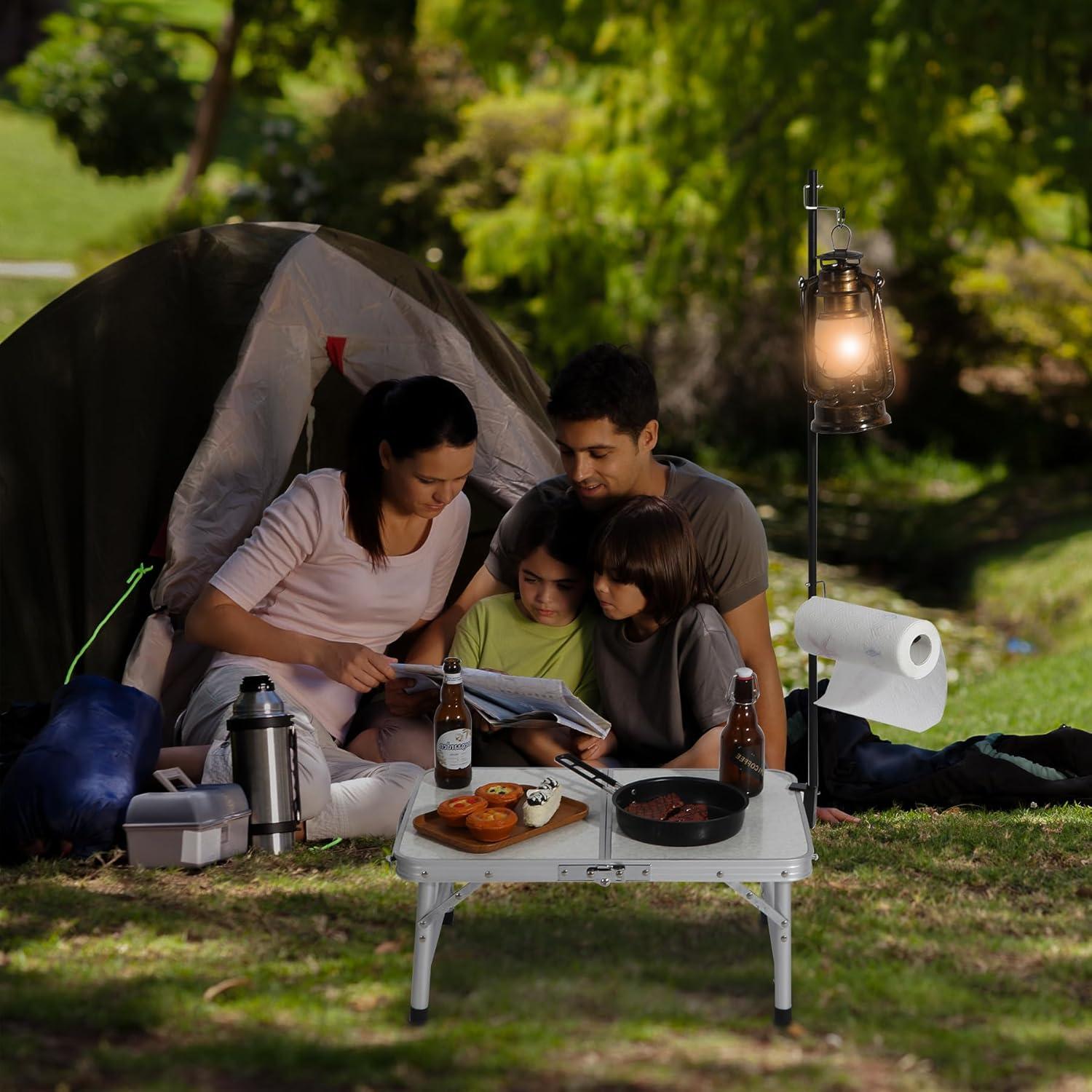 Soporte de Linterna de Camping REDCAMP 182.88 cm Ajustable