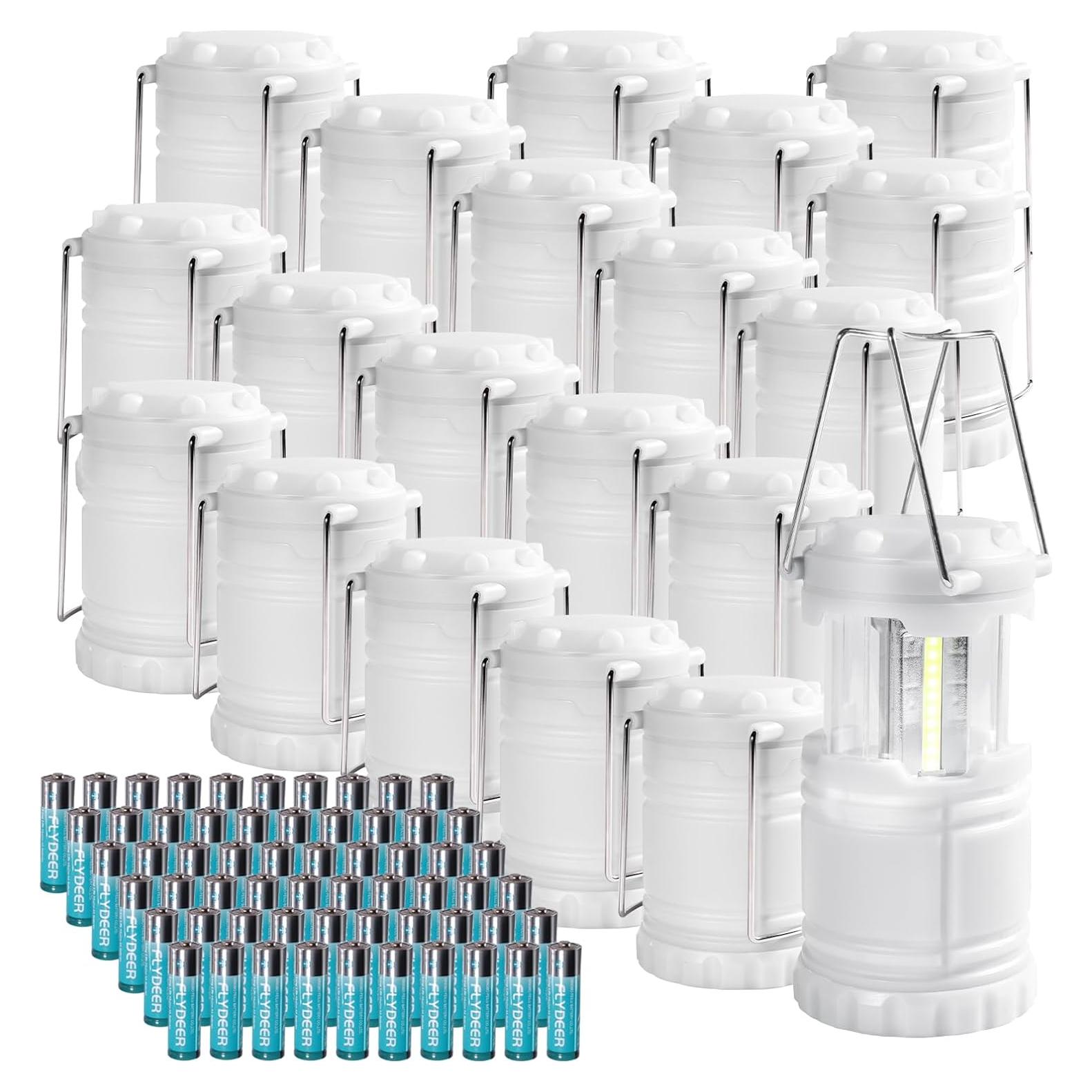 Linterna de Camping LED KunHe 20 Paquete 350 Lúmenes IPX4