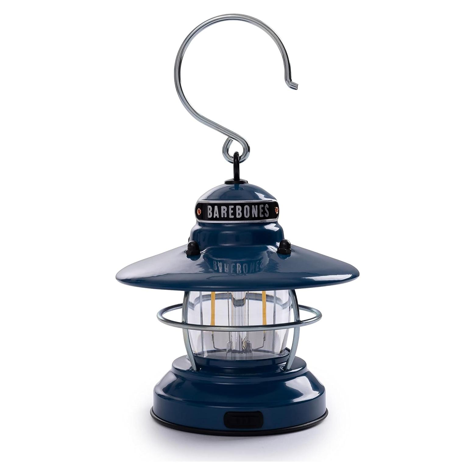 Linterna LED Vintage Barebones LIV-171 Azul Océano 1 Paquete