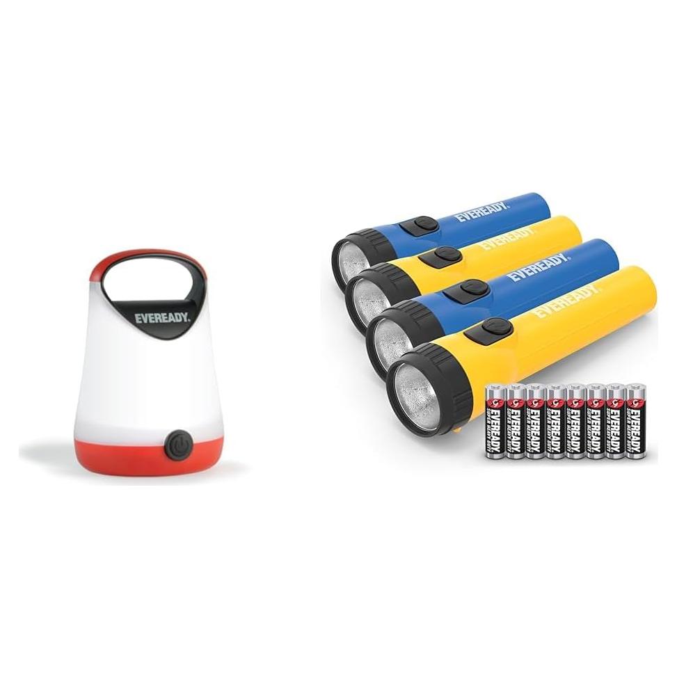 Linterna LED Compacta Eveready - Paquete de 4, 100 Horas