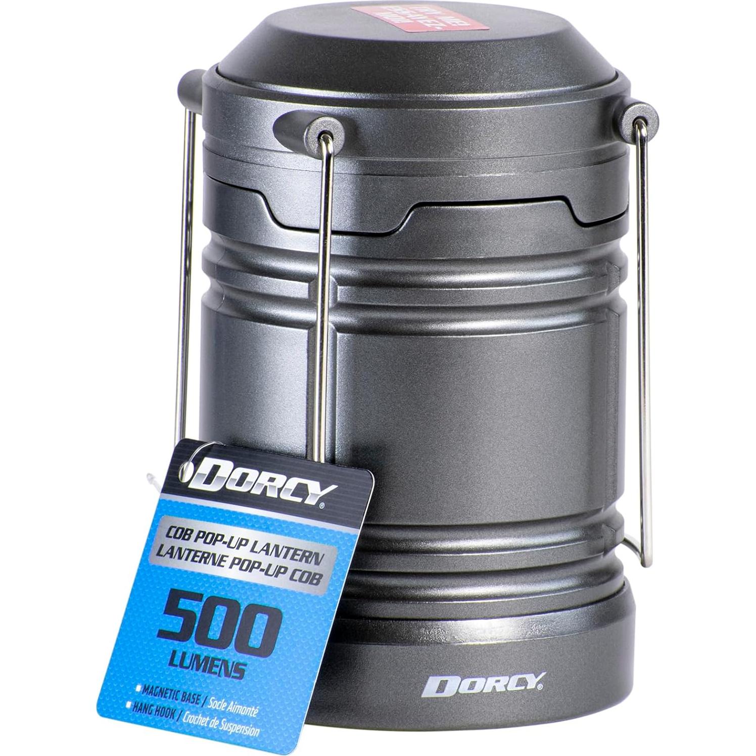 Linterna Compacta Dorcy Pop Up 500 Lúmenes para Camping