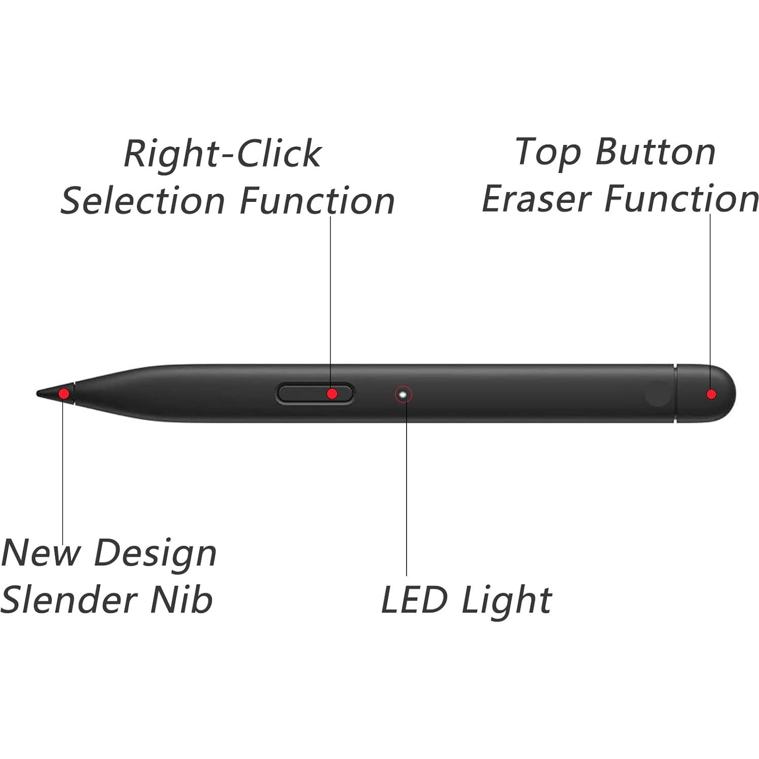 Slim Pen 2 Dogxiong para Microsoft Surface Pro 8/9/10, Precisión
