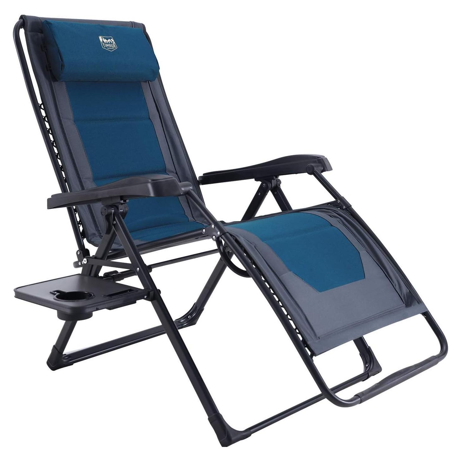Silla Reclinable de Gravedad Cero Timber Ridge XXL 350 lbs