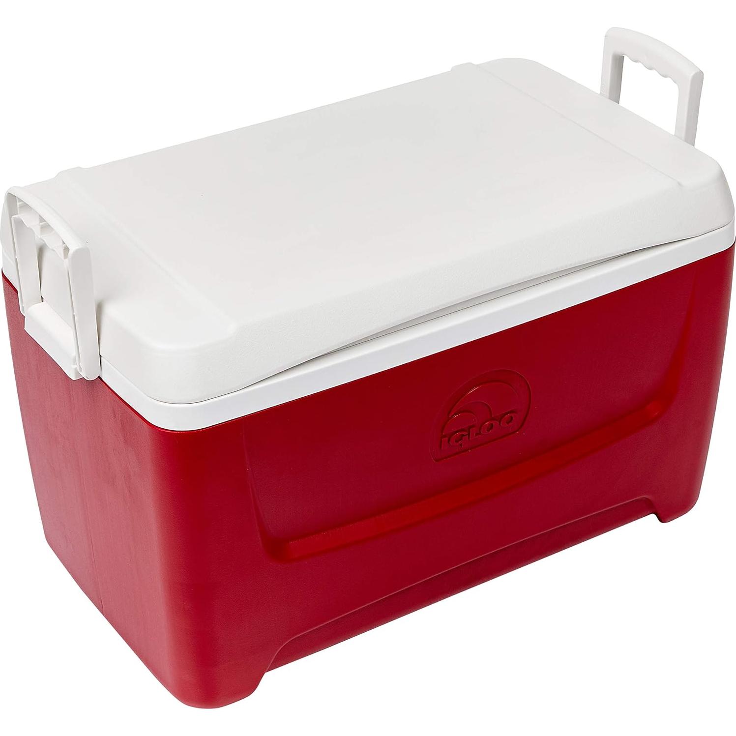 Cooler Igloo Island Breeze 48 Qt Rojo Lava - Camping y Playa