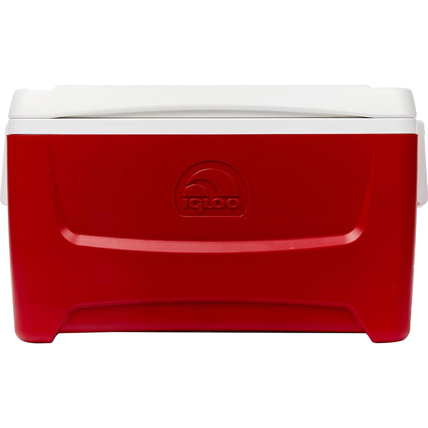 Cooler Igloo Island Breeze 48 Qt Rojo Lava - Camping y Playa