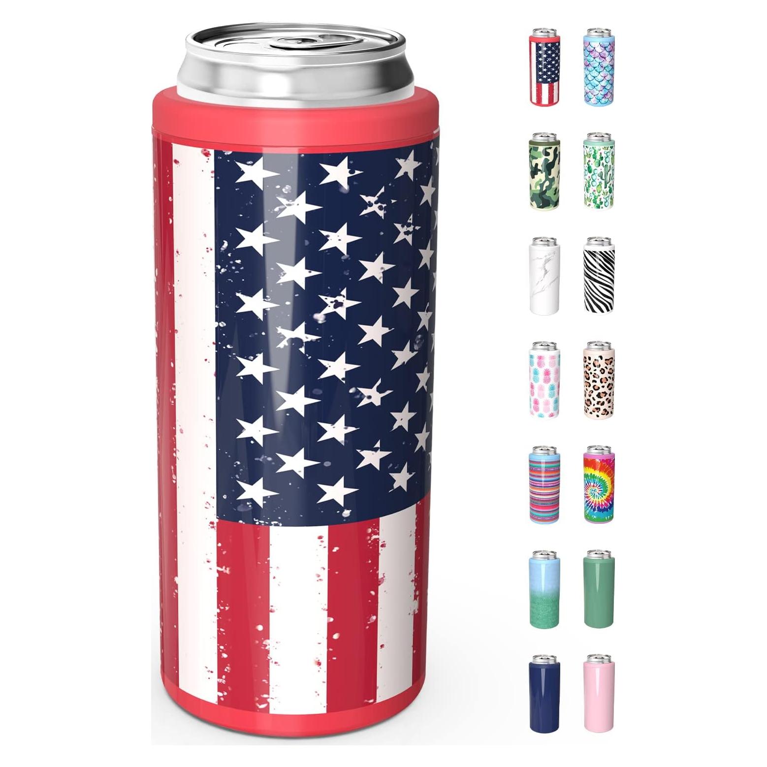 Enfriador de Latas Delgadas TILUCK Acero Inoxidable 12 oz