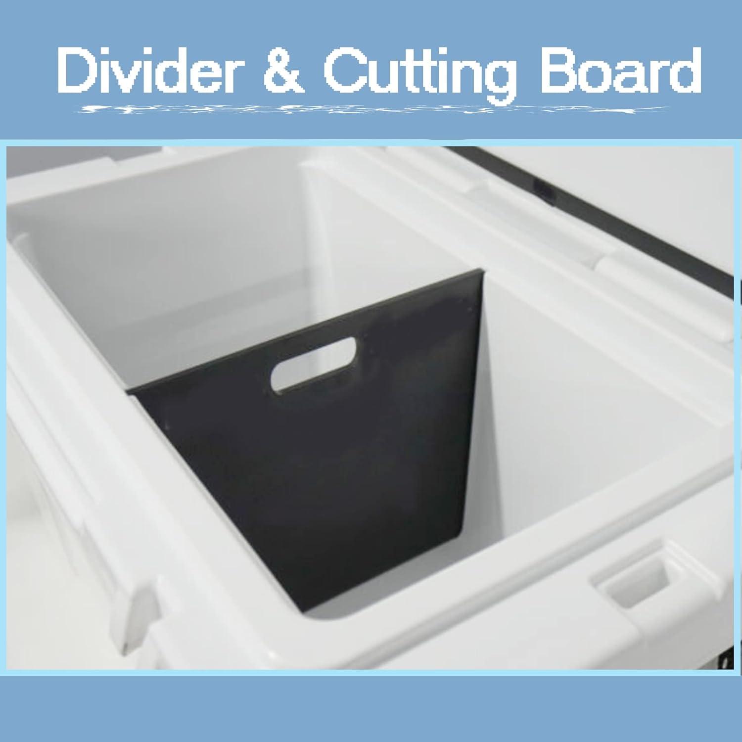 Divisor y Tablero de Corte Poweka para Cooler Yeti 65 Cuartos