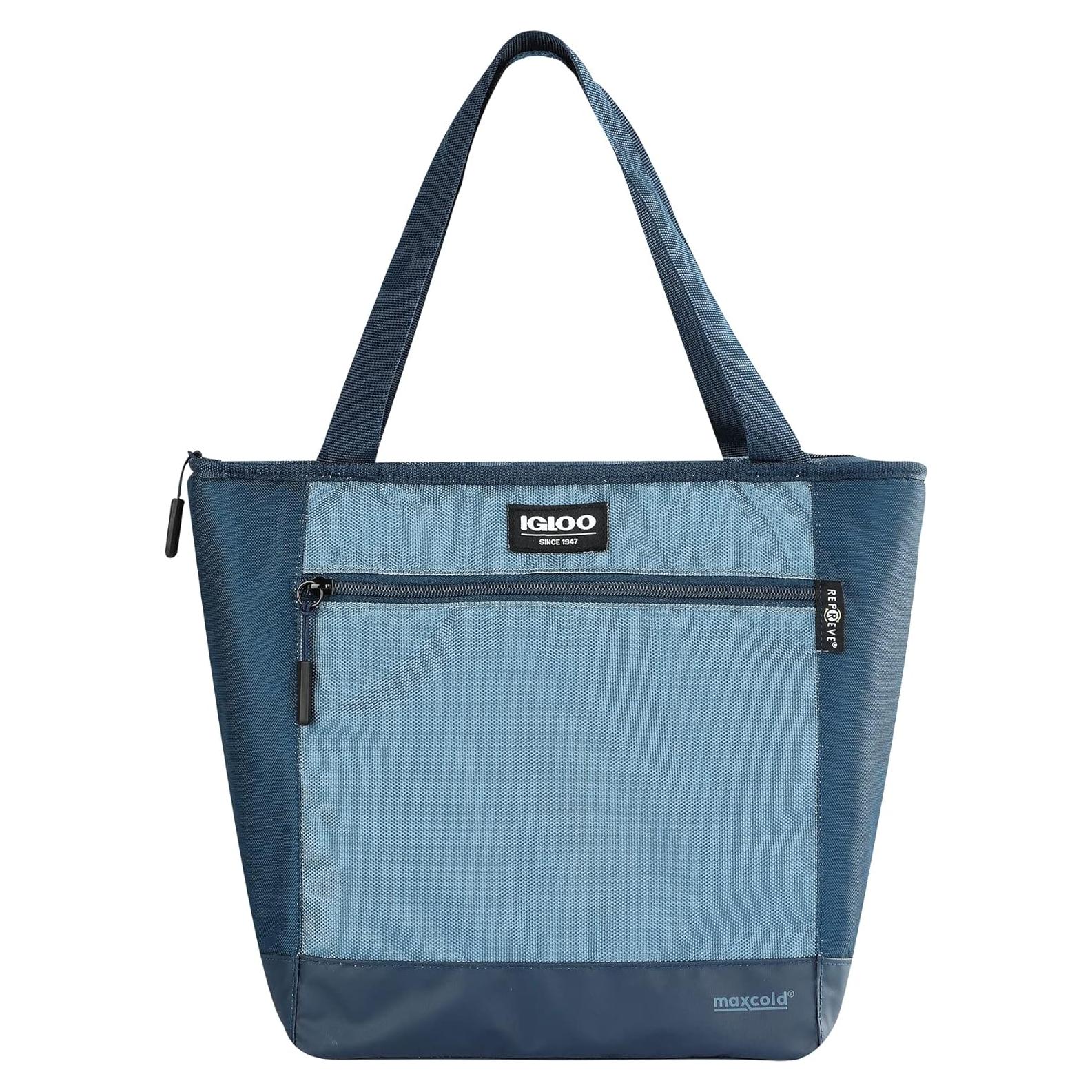 Nevera blanda Igloo Evergreen 5.68L azul para camping