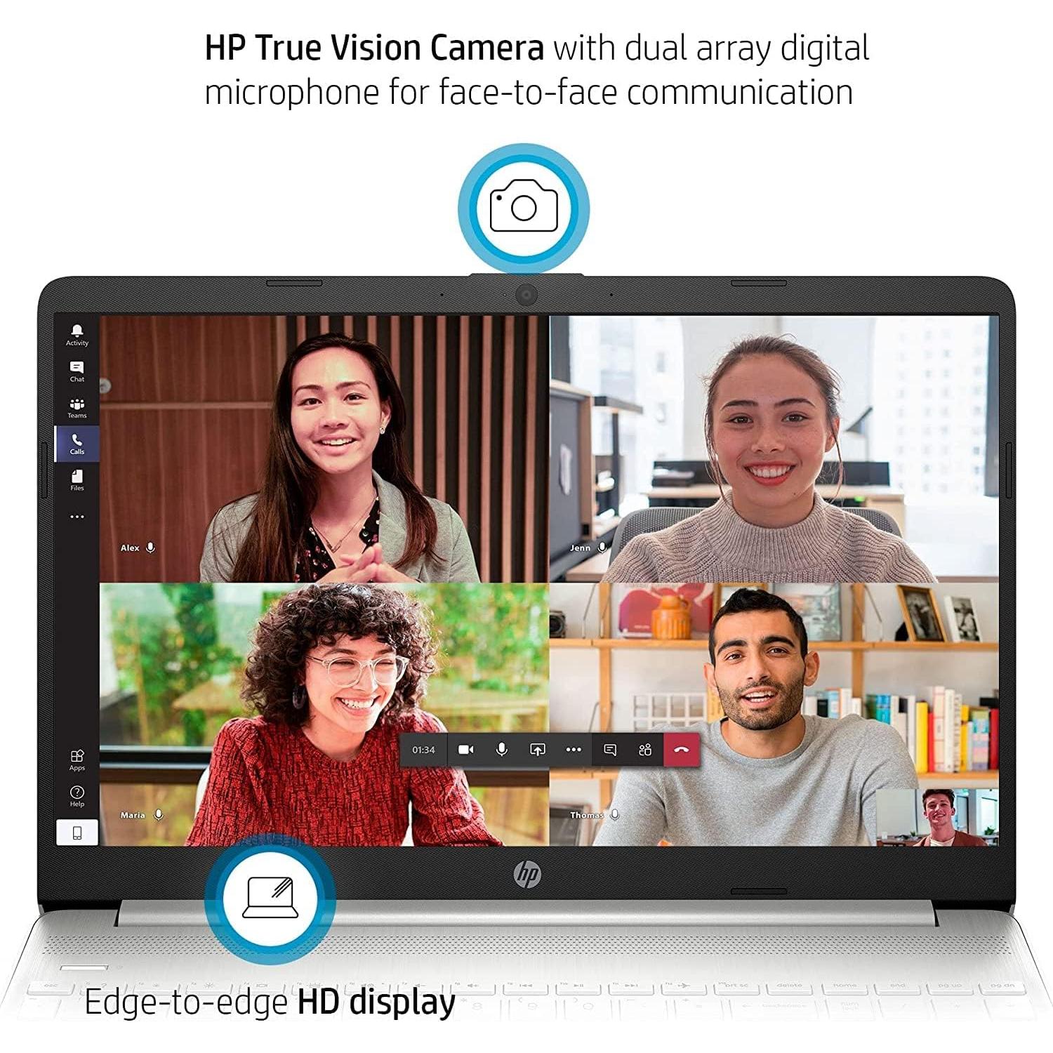 Laptop HP 15.6" Intel i5 16GB RAM 1TB SSD FHD Plata