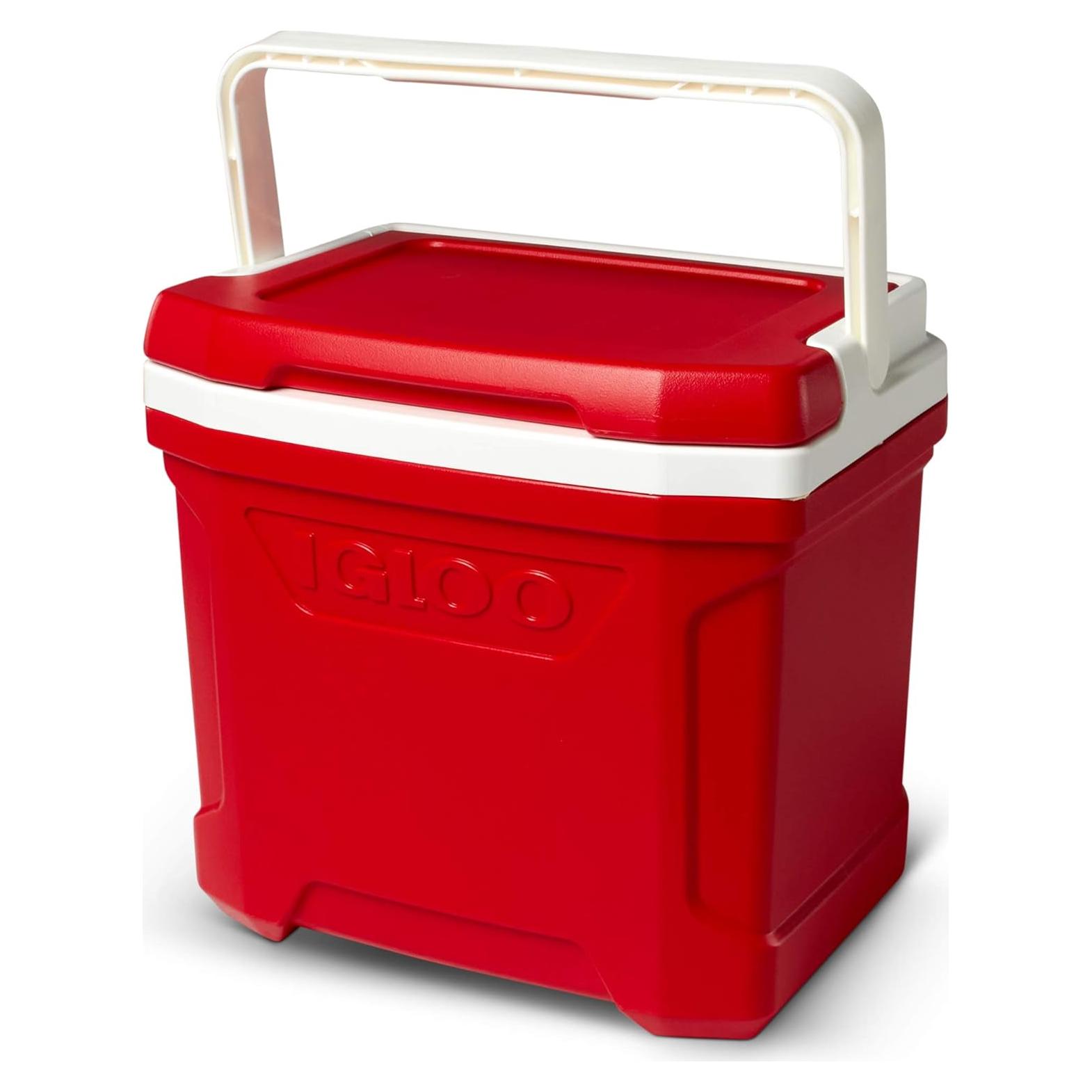 Nevera de almuerzo Igloo Profile II 16 Qt Roja Aislada