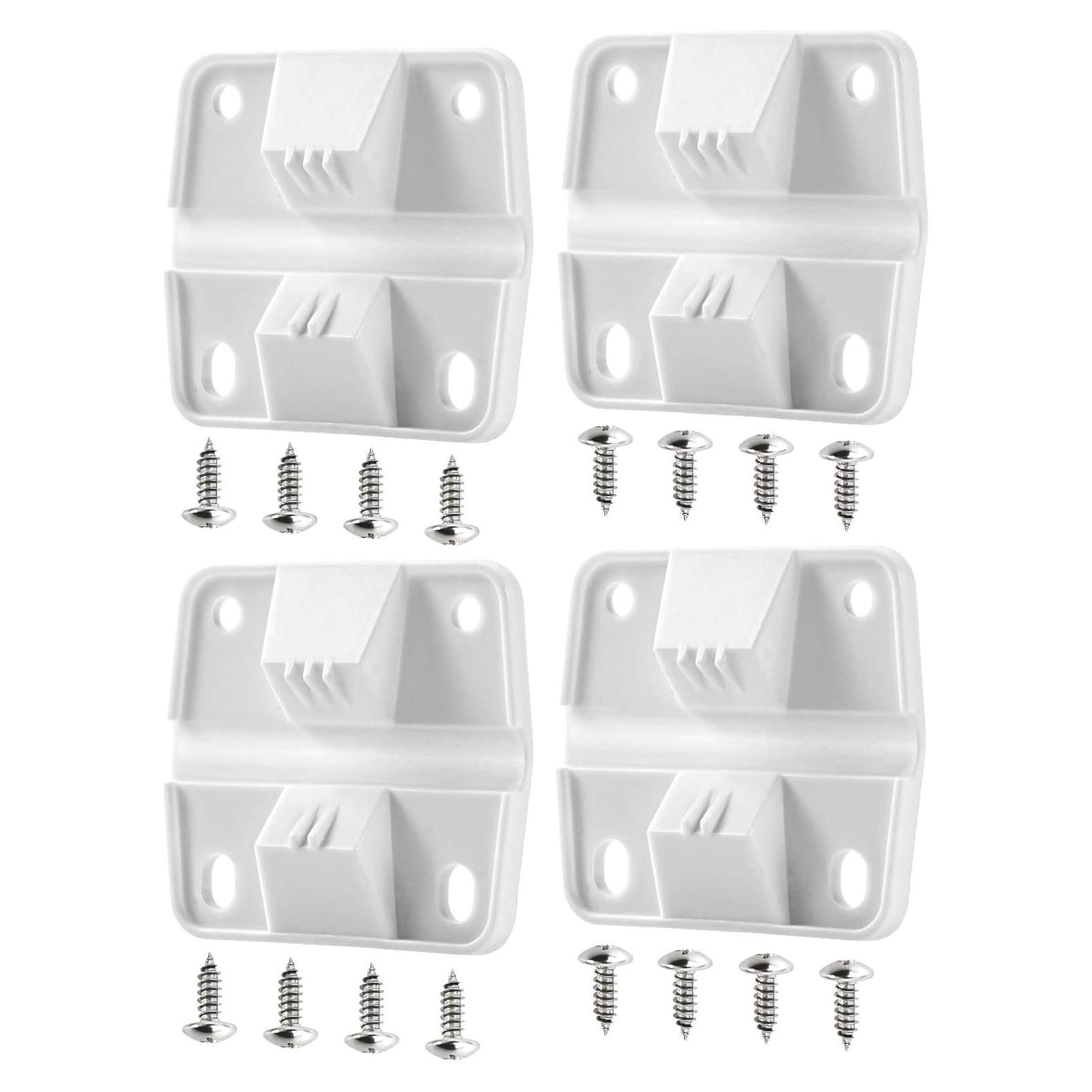 Bisagras de plástico Alocs para enfriadores Coleman - Paquete de 4